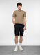 Bermuda cargo in twill di cotone uomo_0