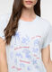 Set pigiama corto in jersey di puro cotone donna_2