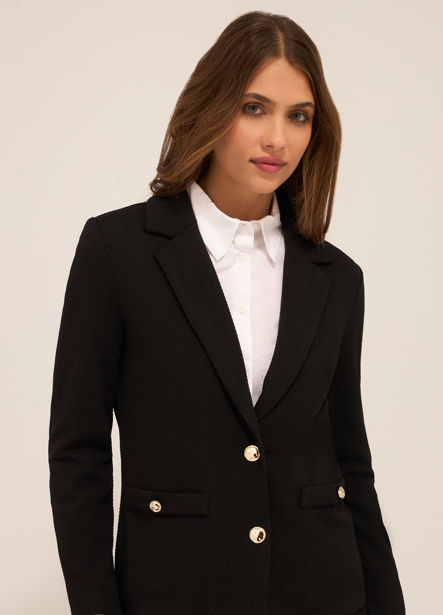Blazer jacquard donna_2