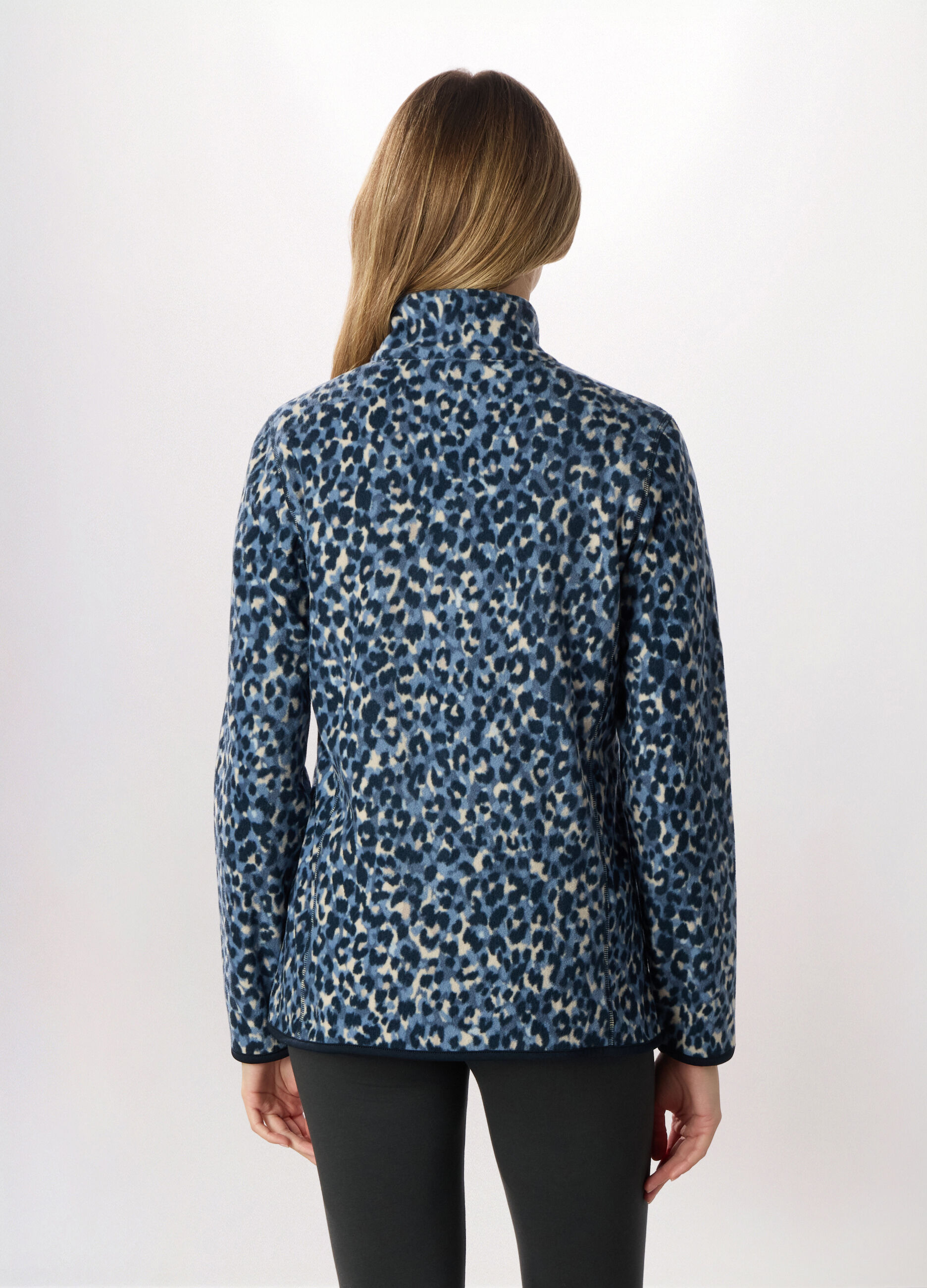 Felpa full zip in pile donna Holistic fitness_1