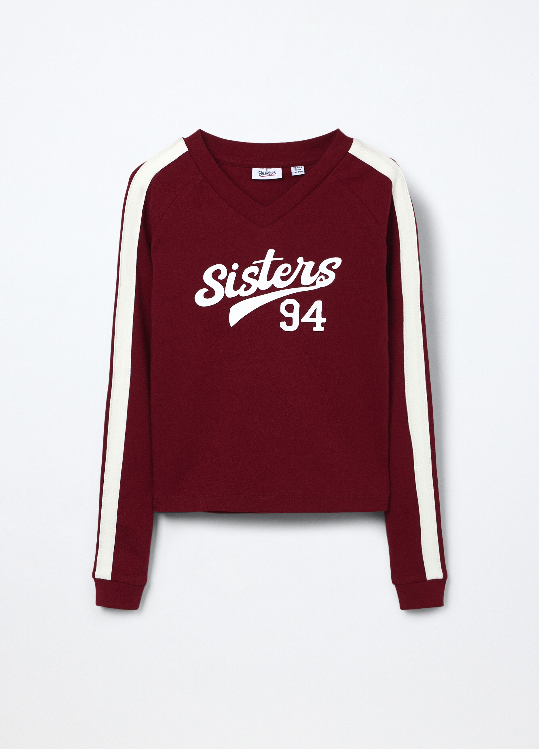 T-shirt in cotone stretch ragazza_0