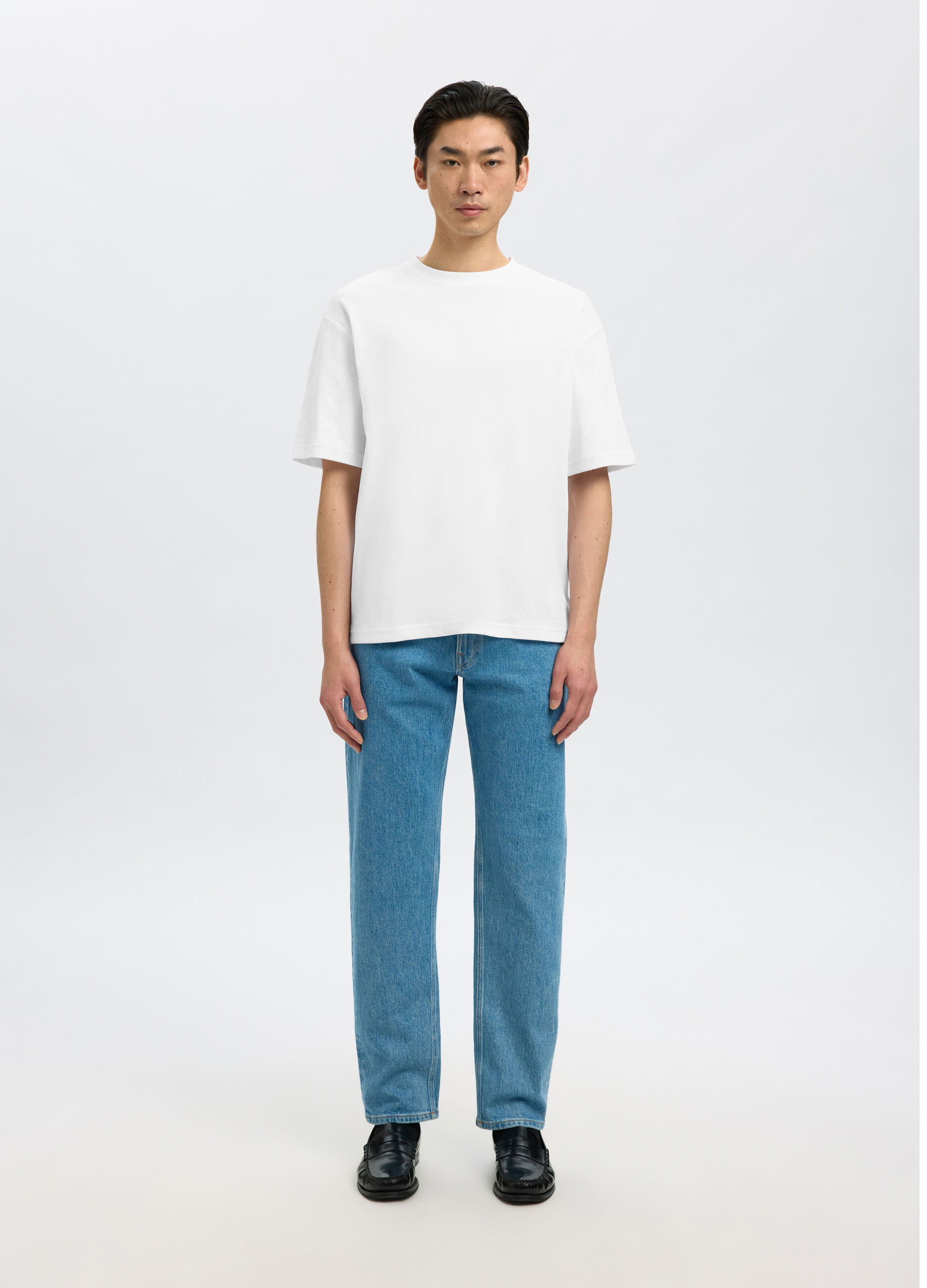 T-shirt girocollo regular fit uomo