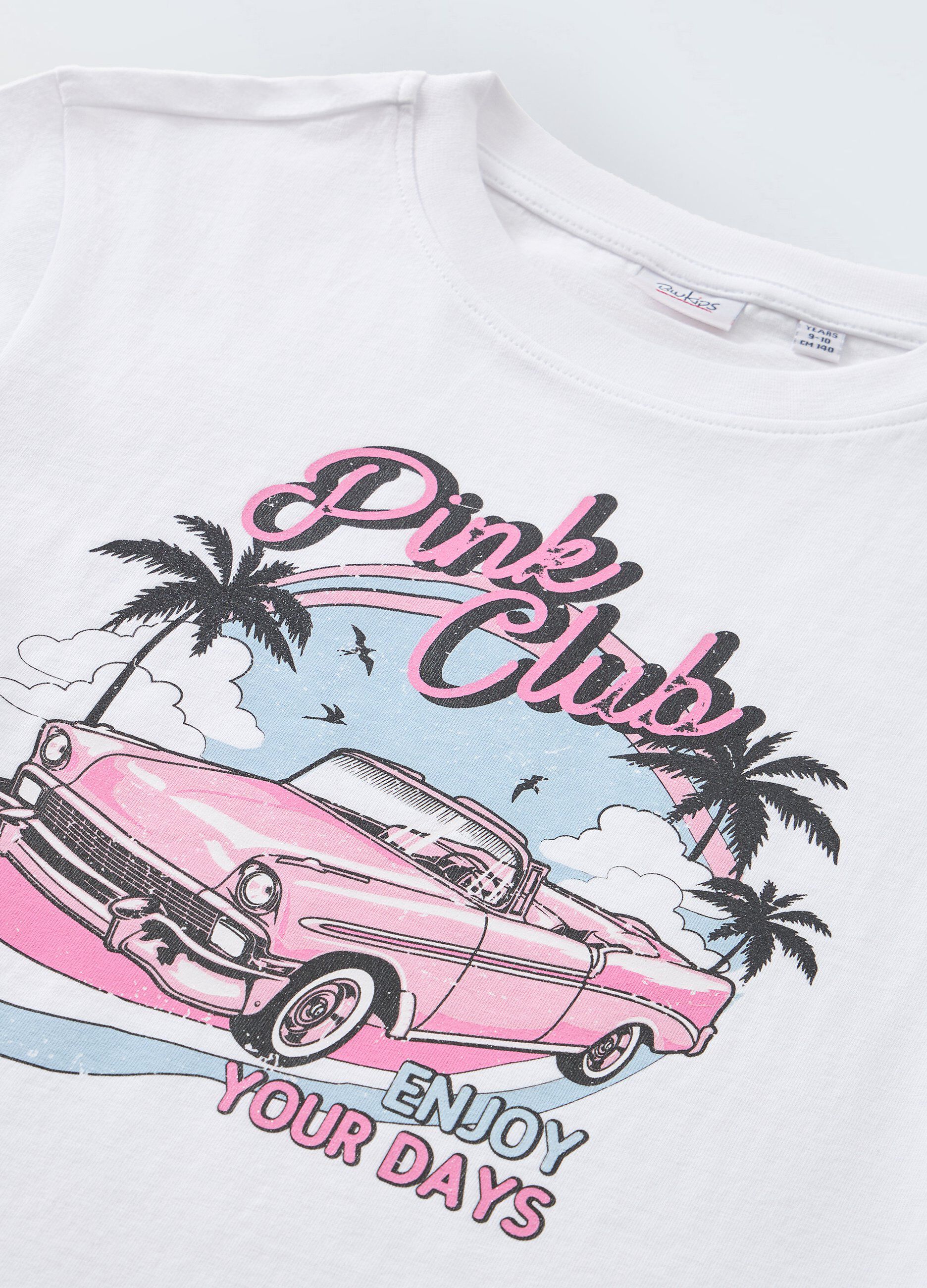 T-shirt in puro cotone ragazza