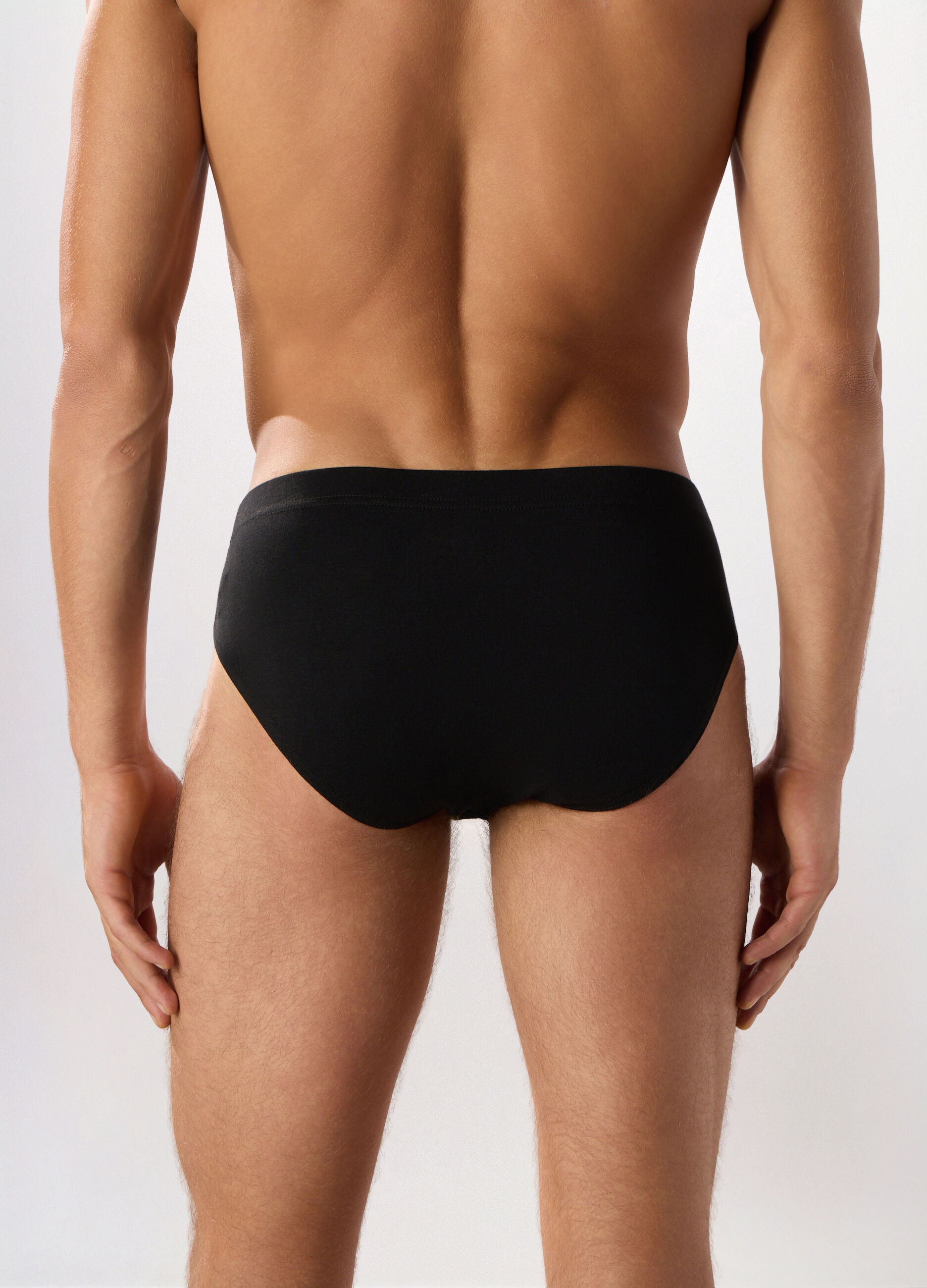 Slip in cotone stretch uomo_1