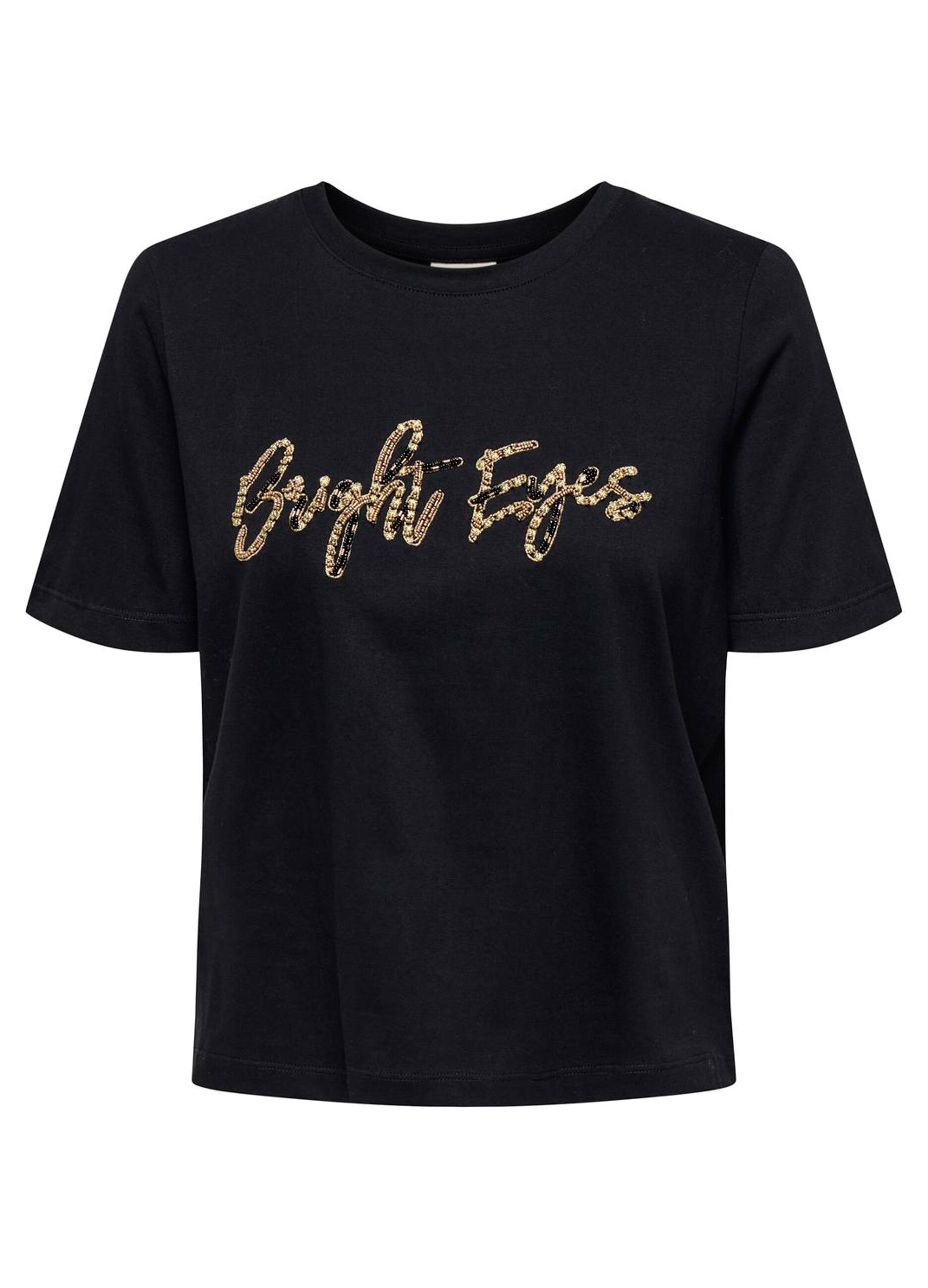 T-shirt con paillettes donna_0