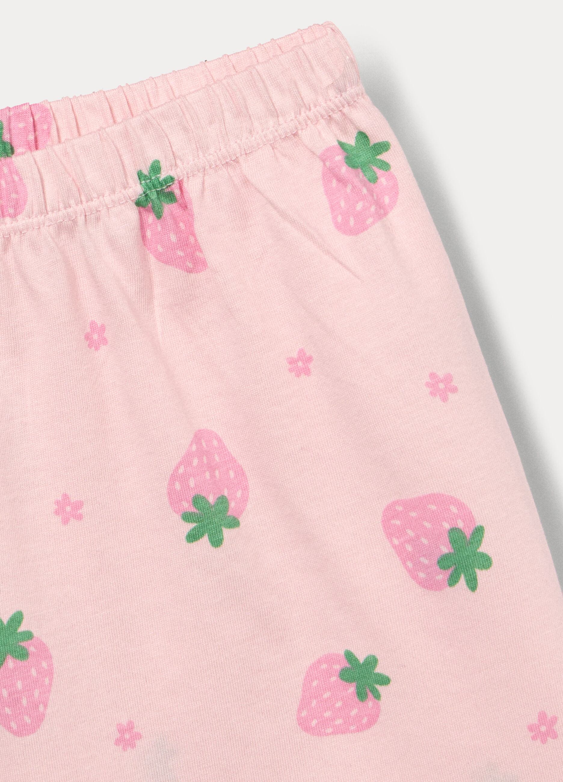 Set pigiama corto in jersey di puro cotone _3