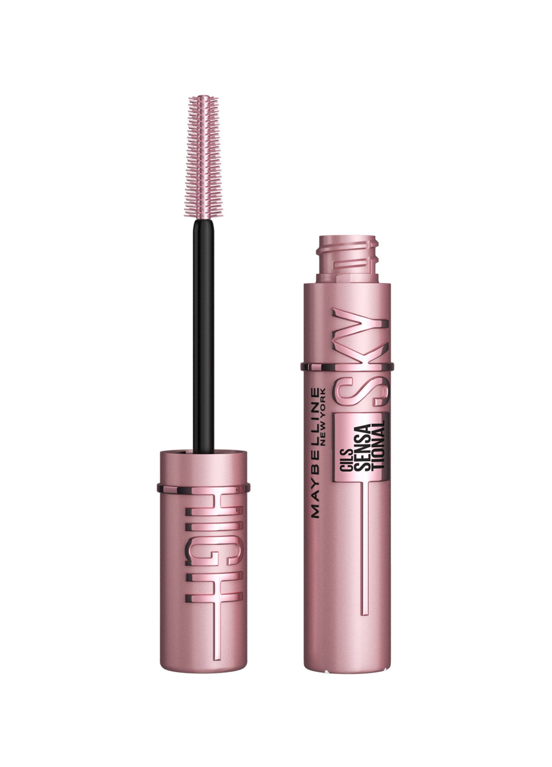 Maybelline New York Sky High Mascara, Volume Intenso e Lunghezza Autentica, Black.