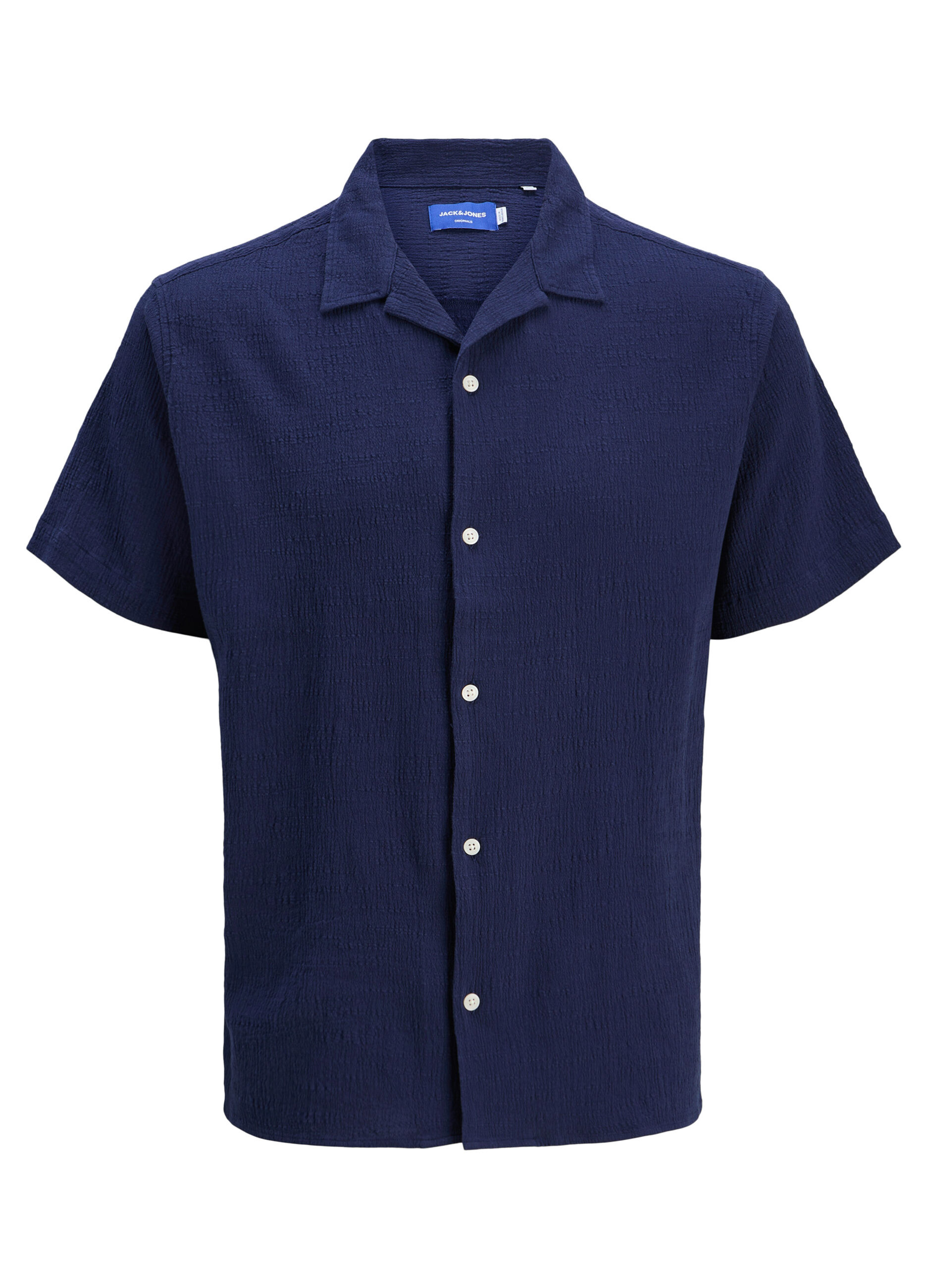 Camicia a maniche corte in garza uomo_6