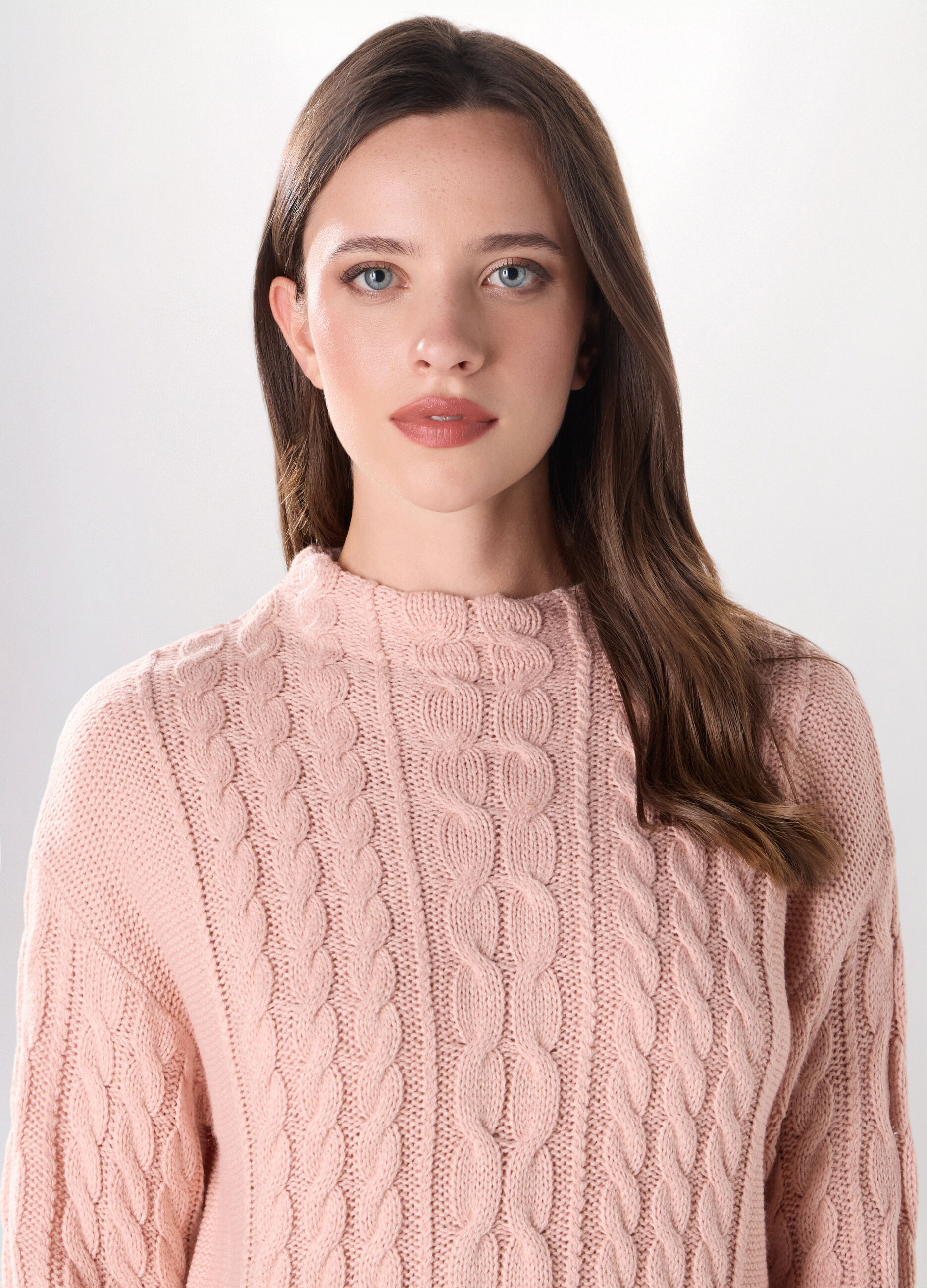 Tricot a treccia donna_2