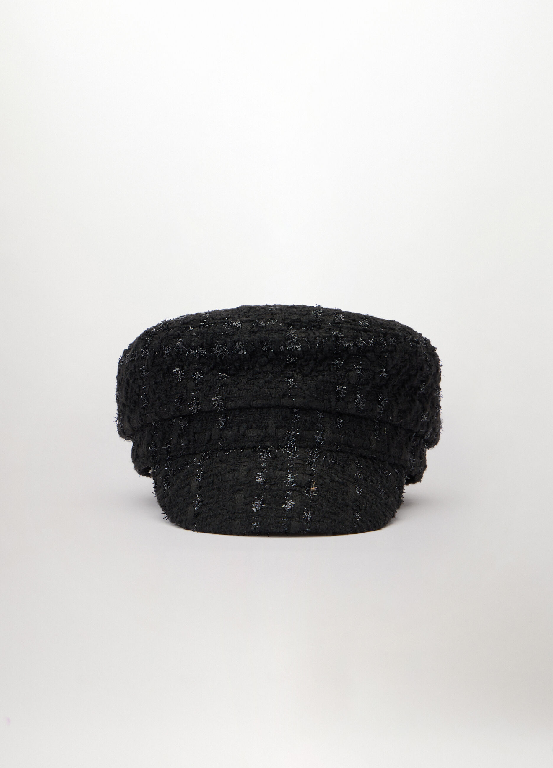 Berretto baker boy a quadri donna _0