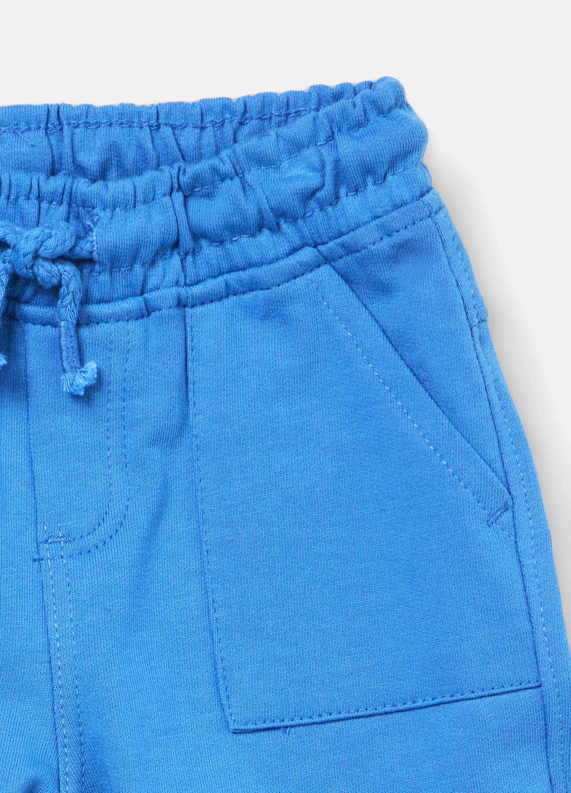 Shorts in denim misto cotone _2