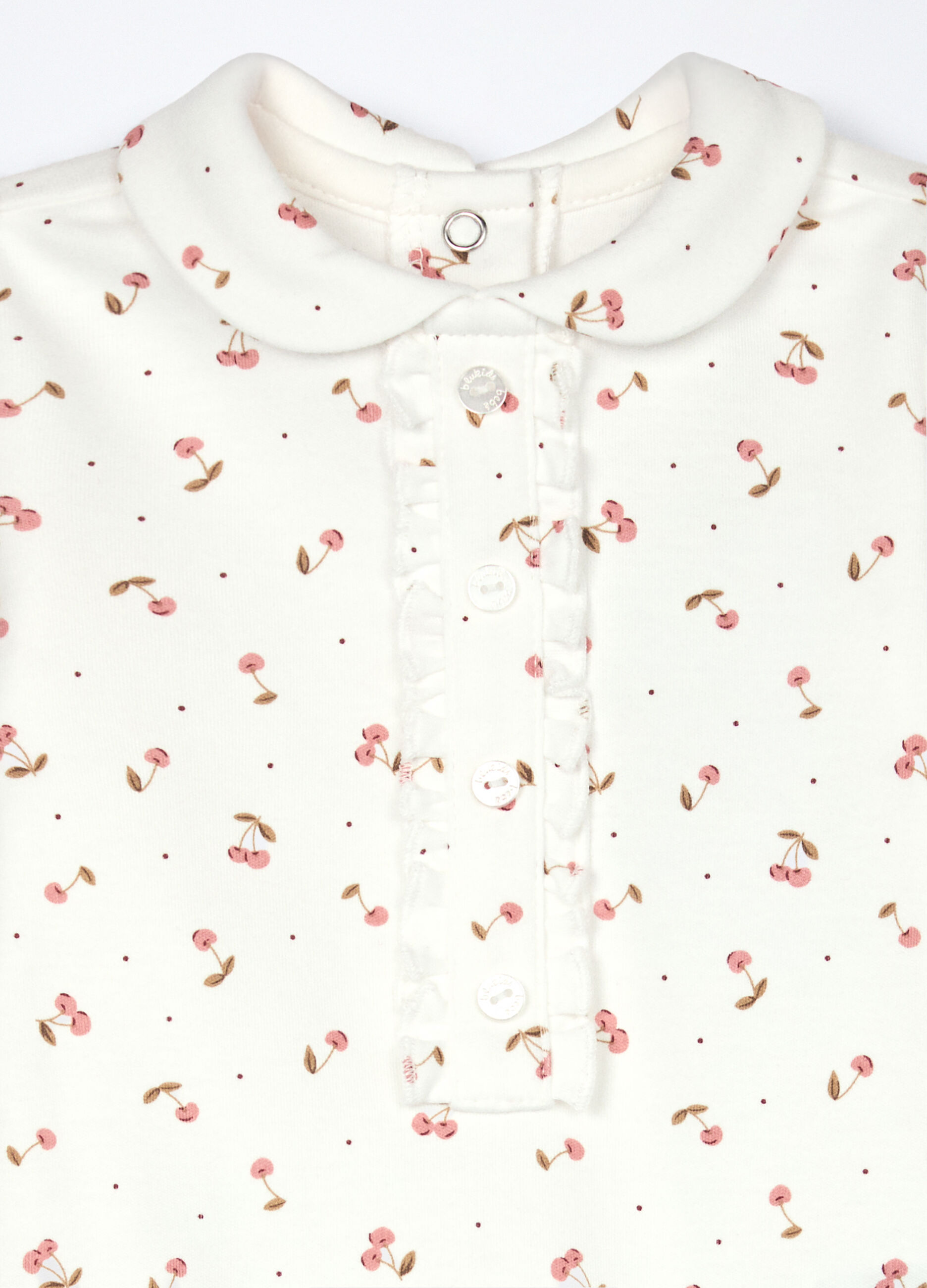 Body intero in interlock di puro cotone neonata_2