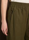 Pantaloni regular fit in popeline di puro cotone donna_3