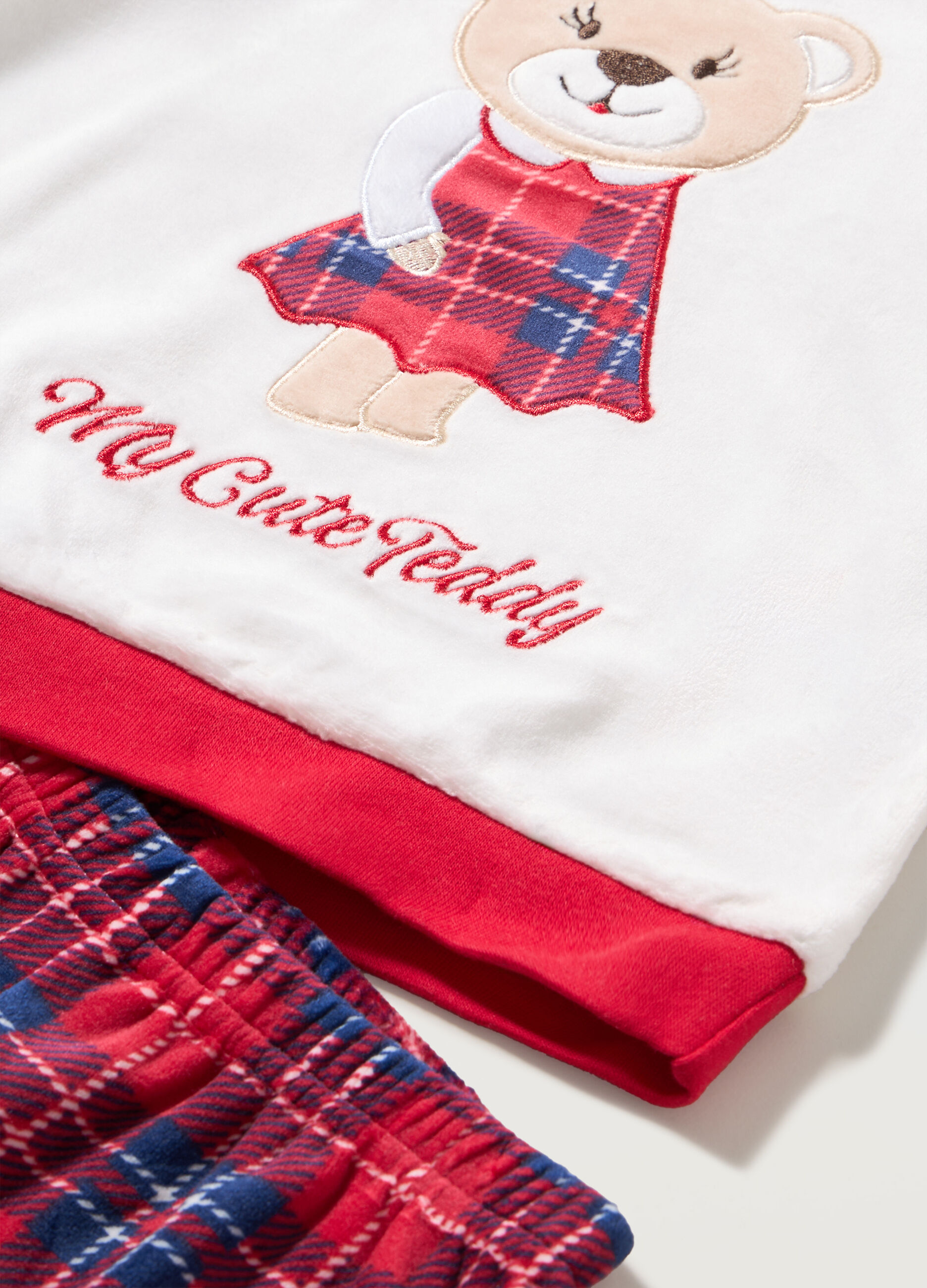 Set pigiama velour neonata_1