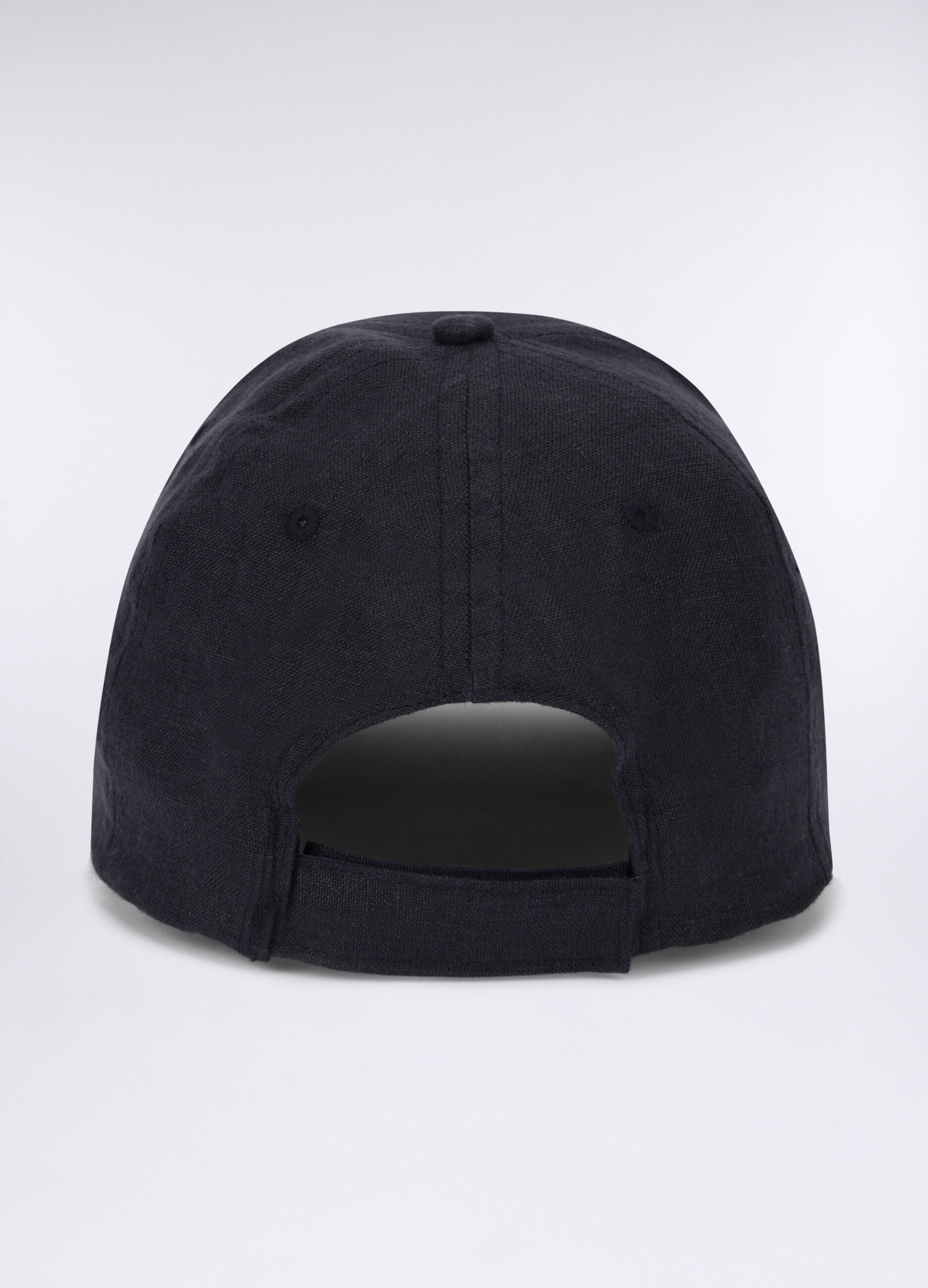 Cappello da baseball in seersucker di lino uomo_1