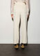 Pantaloni wide leg in denim donna_2