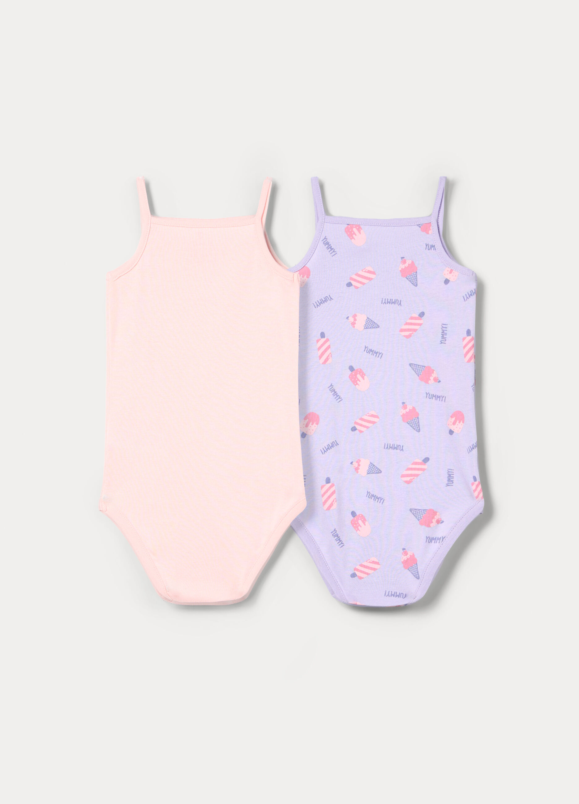 Pack 2 body in costina di puro cotone _1