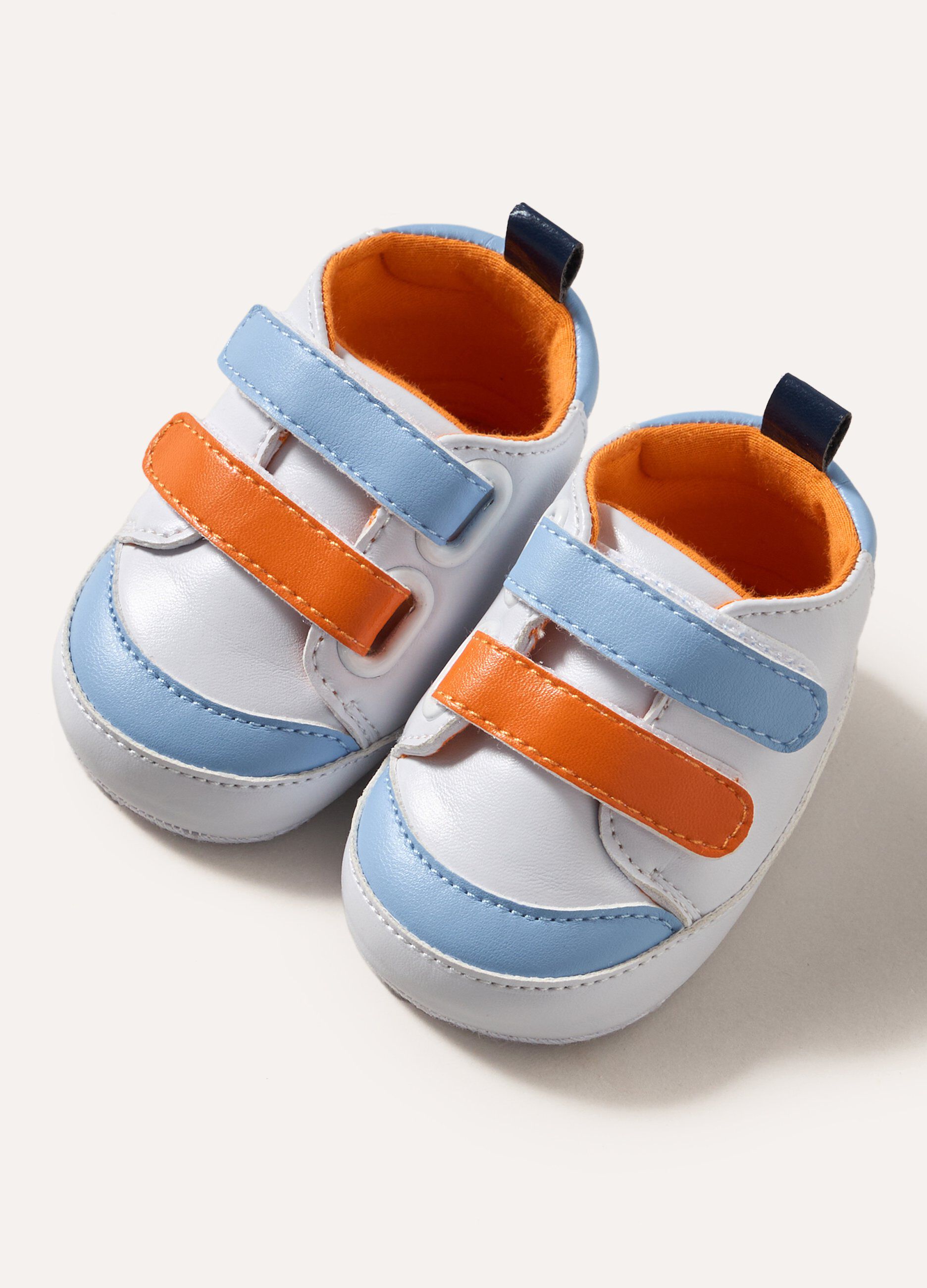 Scarpine in eco pelle neonato_0
