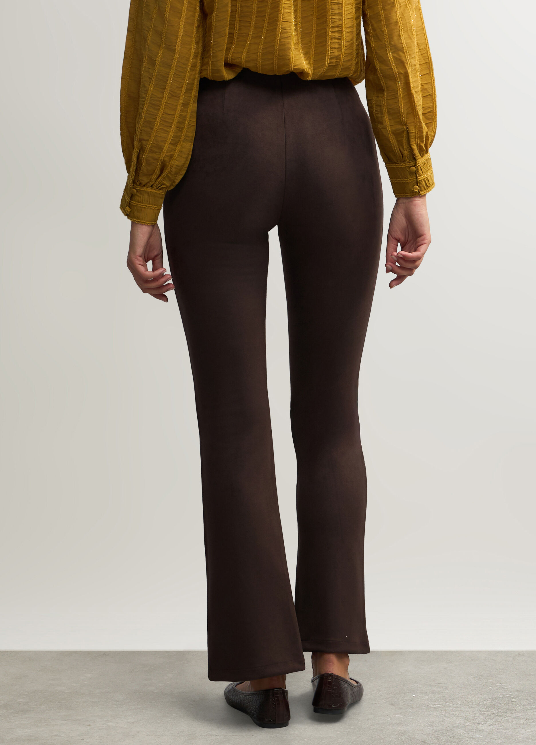 Pantaloni Flare Fit stretch donna_2