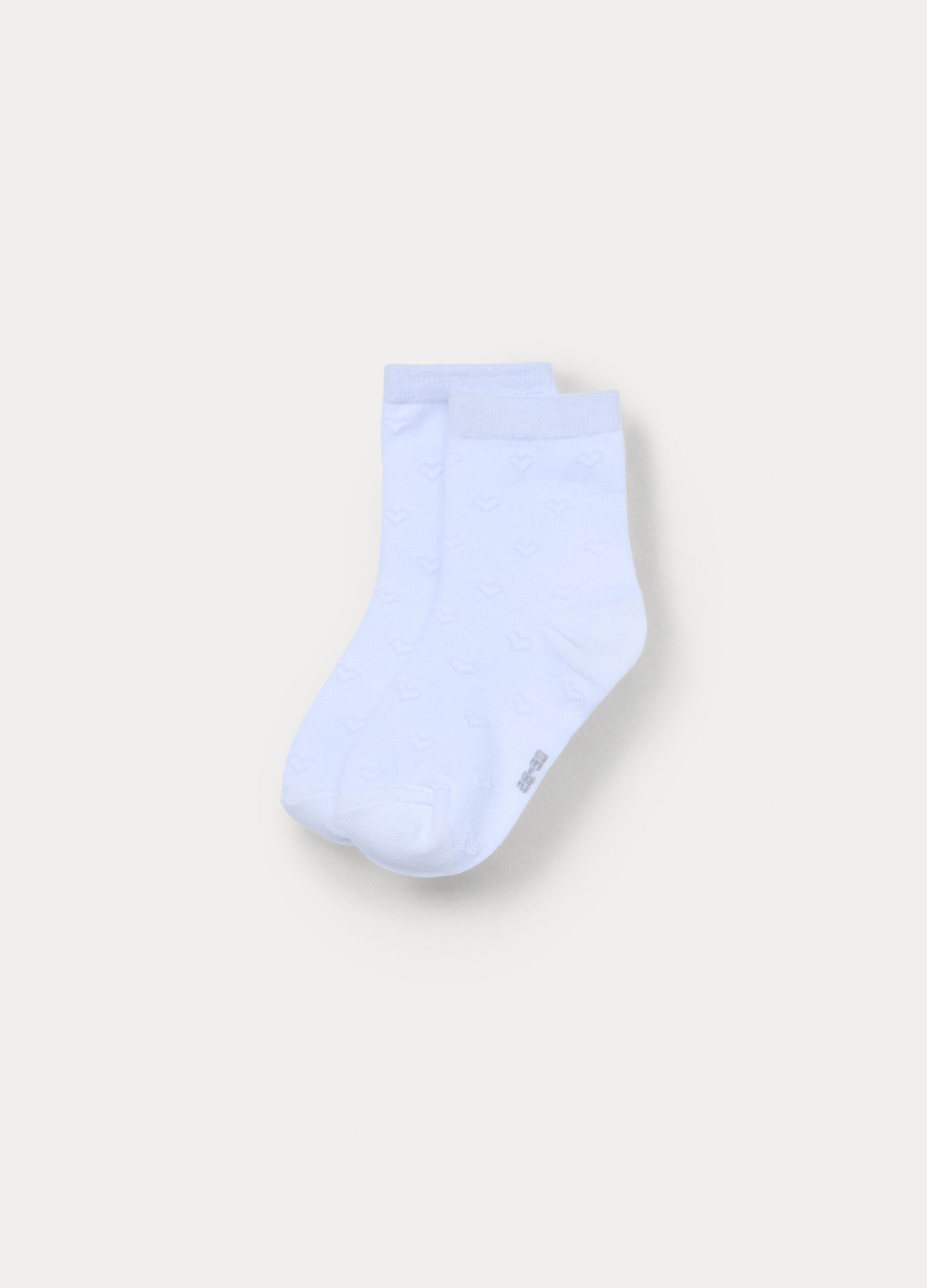 Calze misto cotone stretch _0