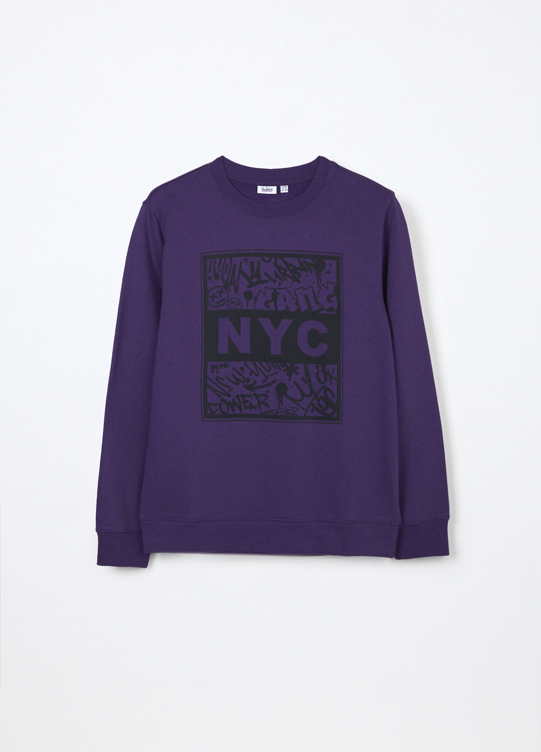 Felpa in puro cotone ragazzo_0