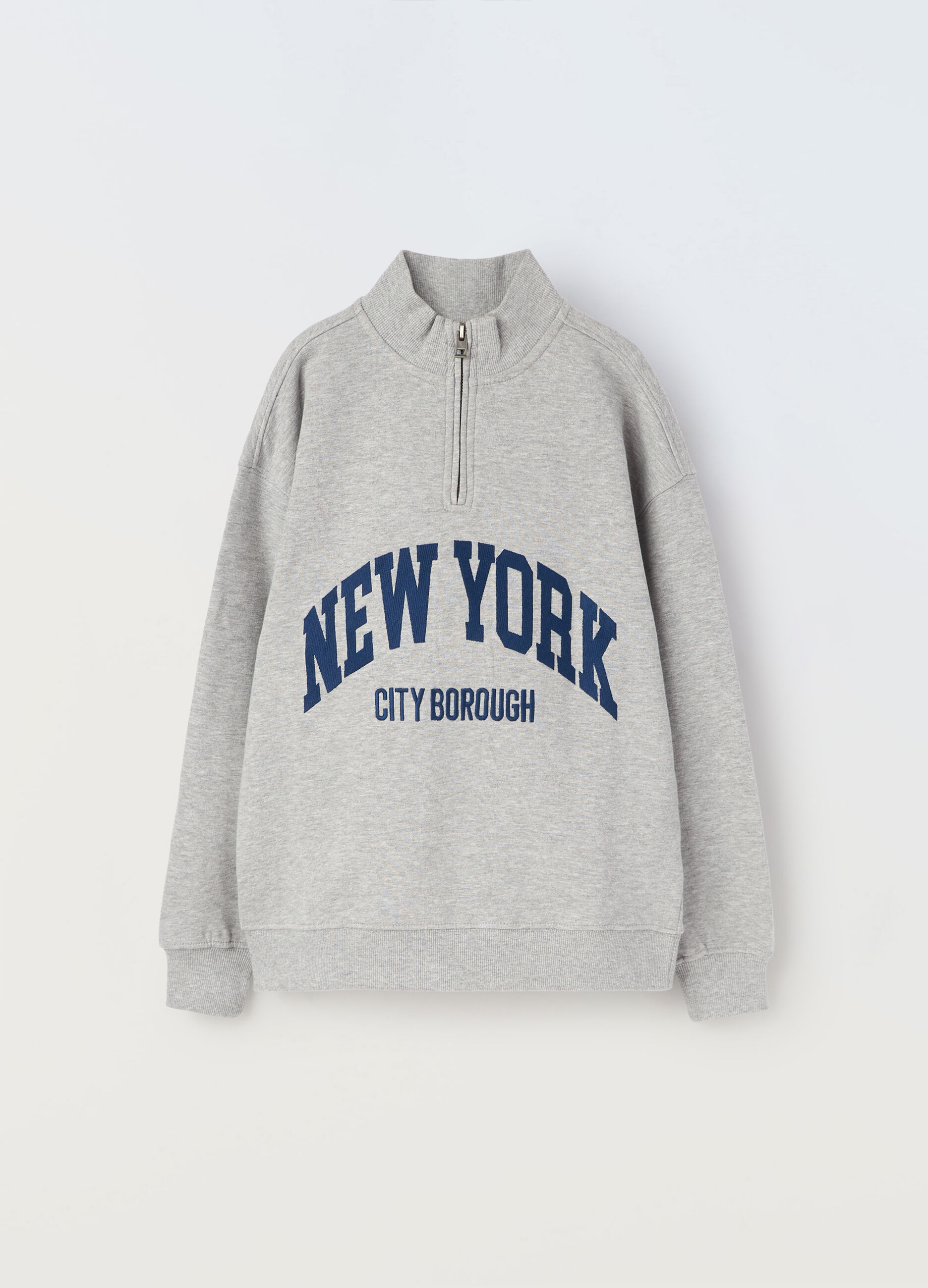 Felpa in cotone mélange ragazzo_0