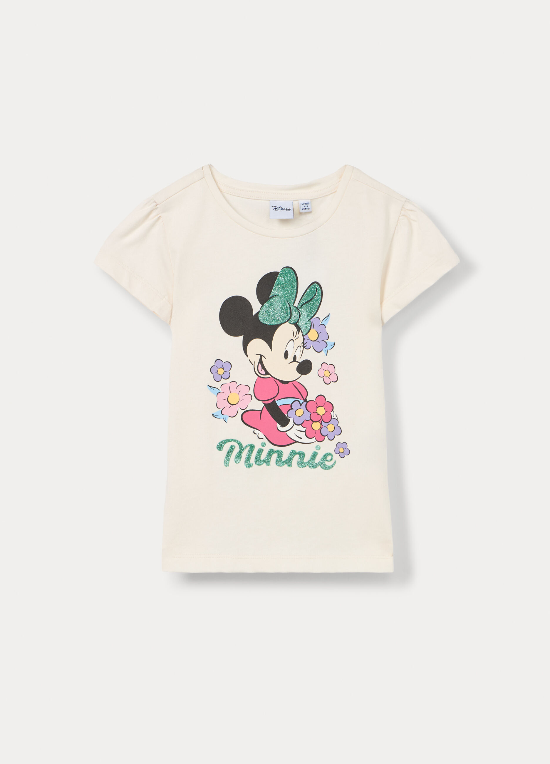 T-shirt Disney in jersey di puro cotone bambina_0
