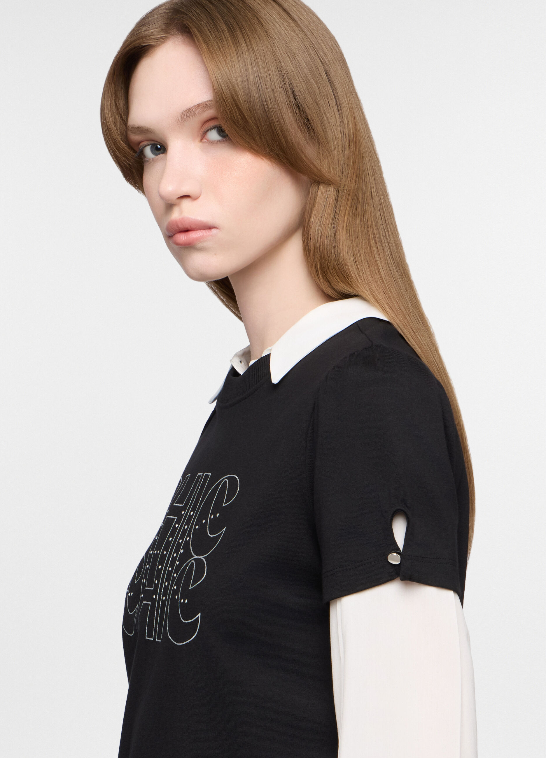 T-shirt girocollo donna_2