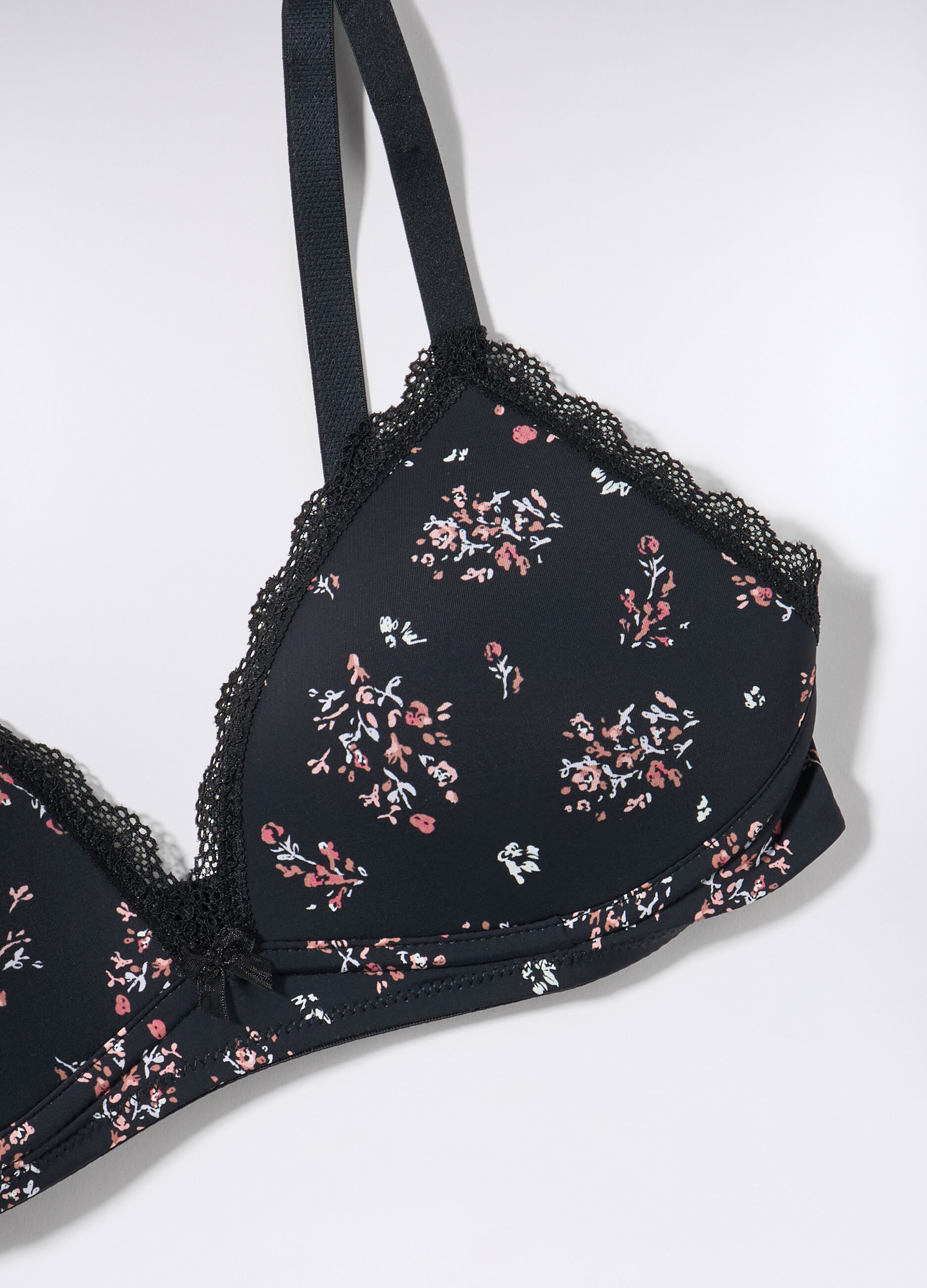 Pack 2 reggiseni a triangolo imbottiti in microfibra donna_1