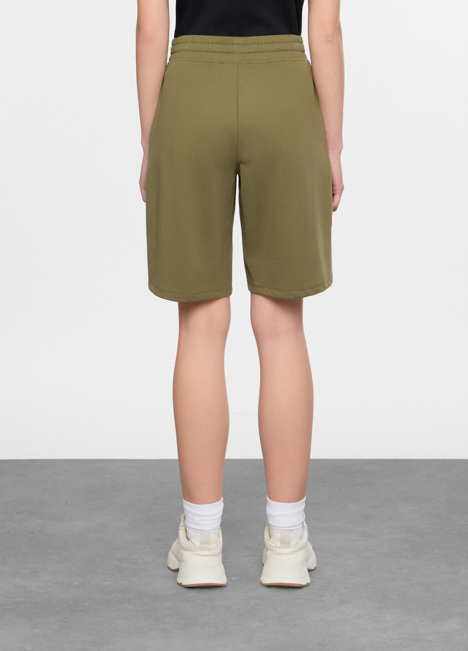 Bermuda regular fit in french terry donna_1