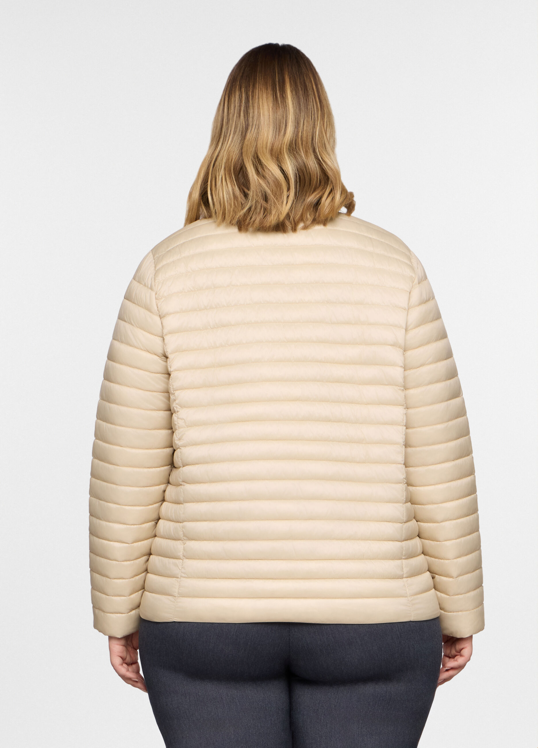 Giubbino imbottito regular fit donna curvy_1