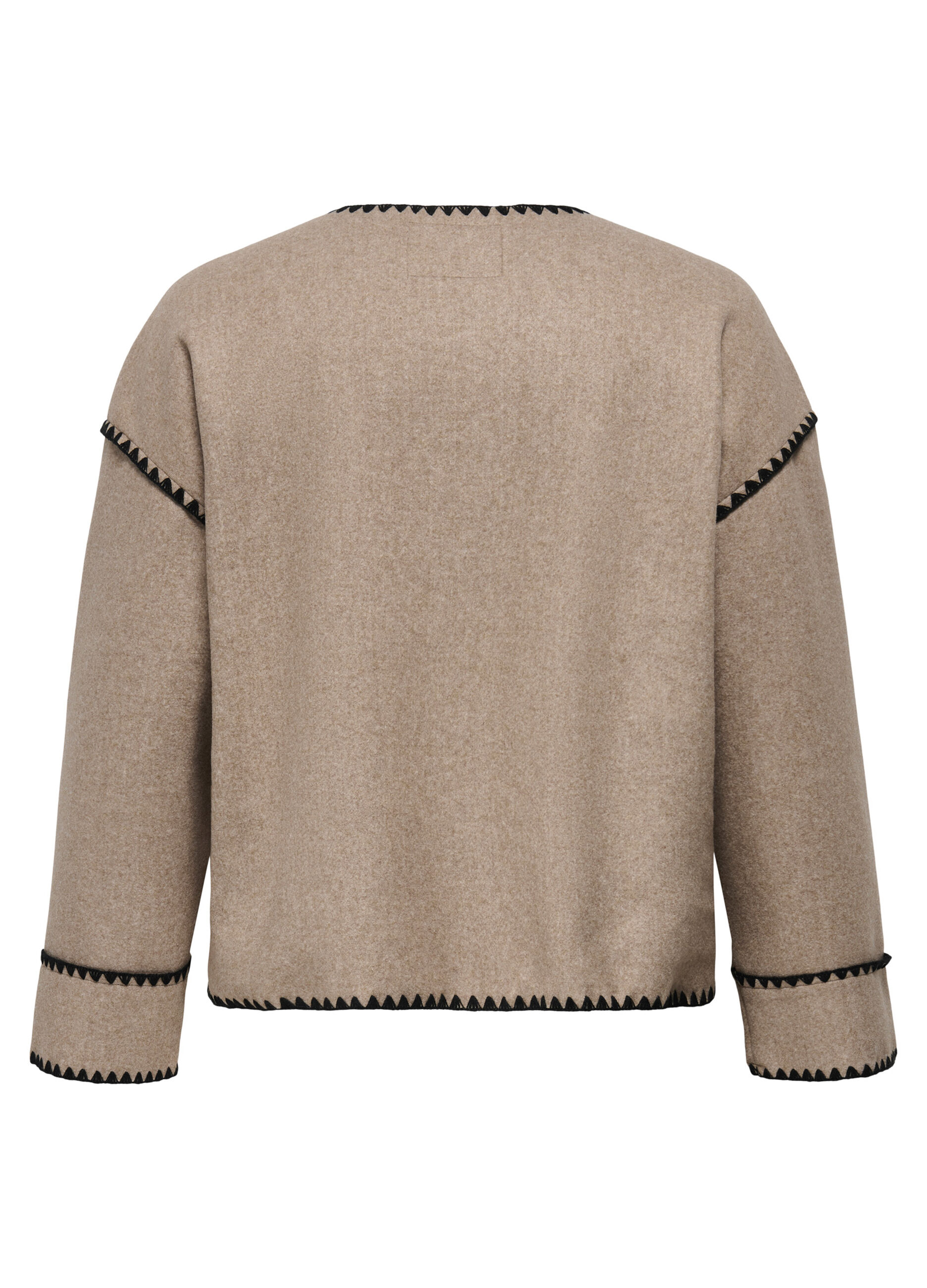 Giacca paricollo con tasche frontali_1