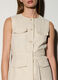 Gilet misto lino donna_3