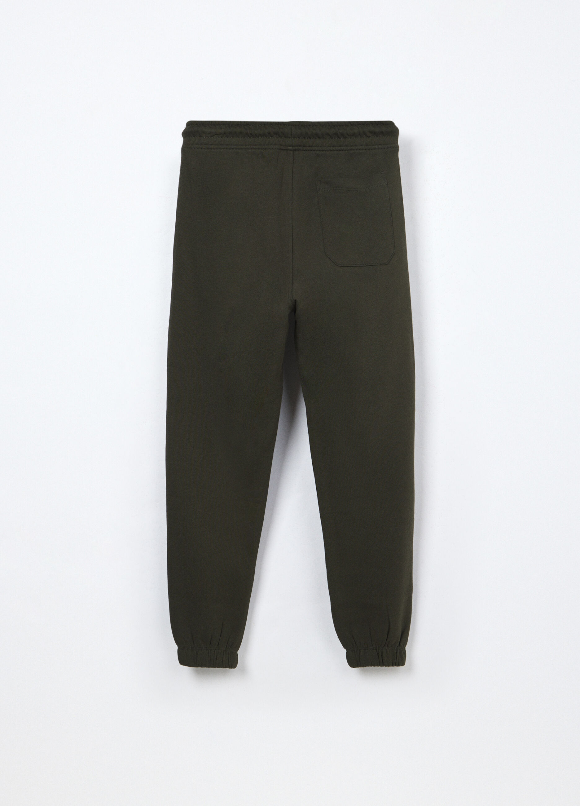 Jogger in felpa di puro cotone ragazzo_1