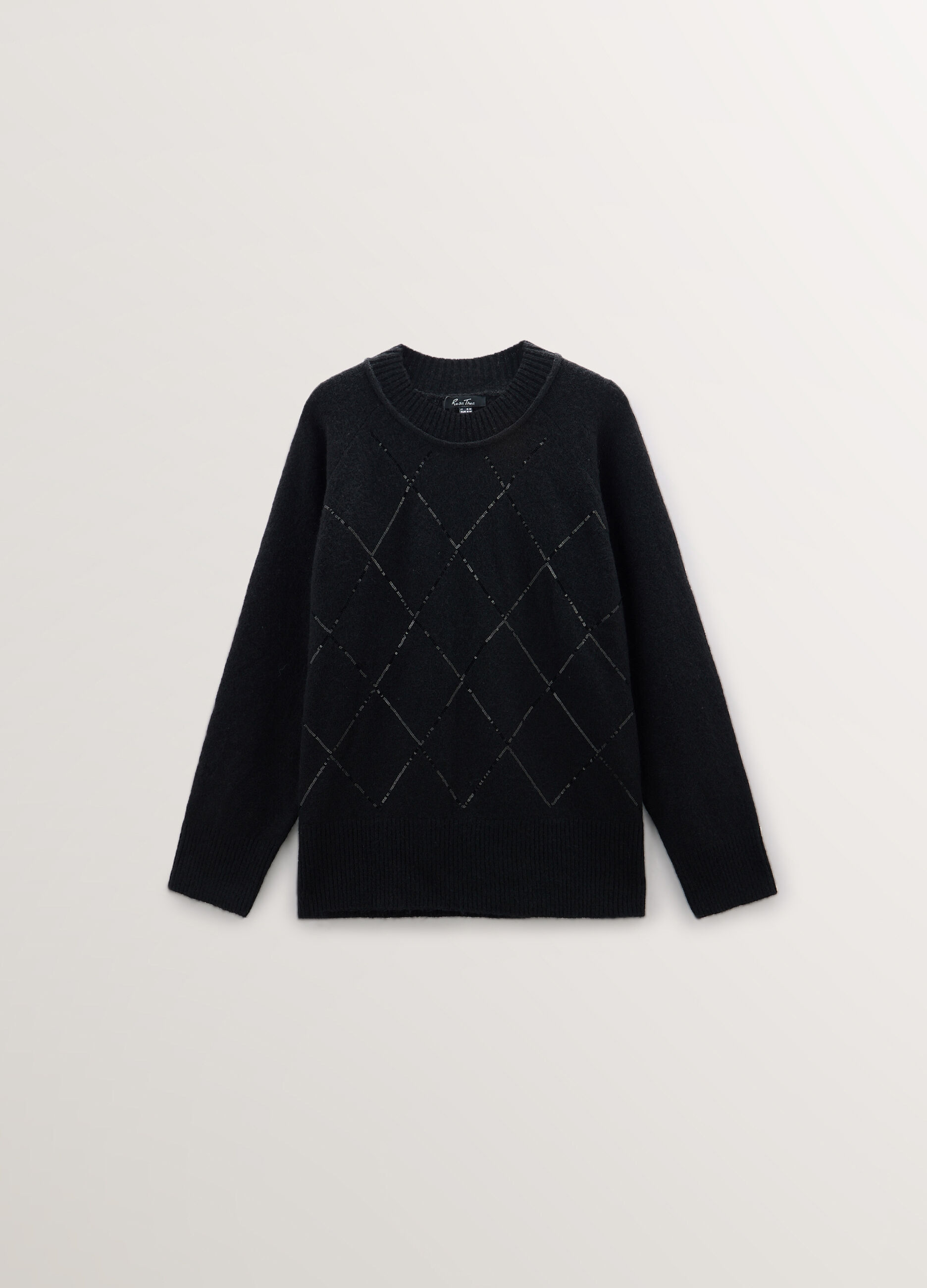 Pullover Fit Over in maglia rasata donna curvy_0