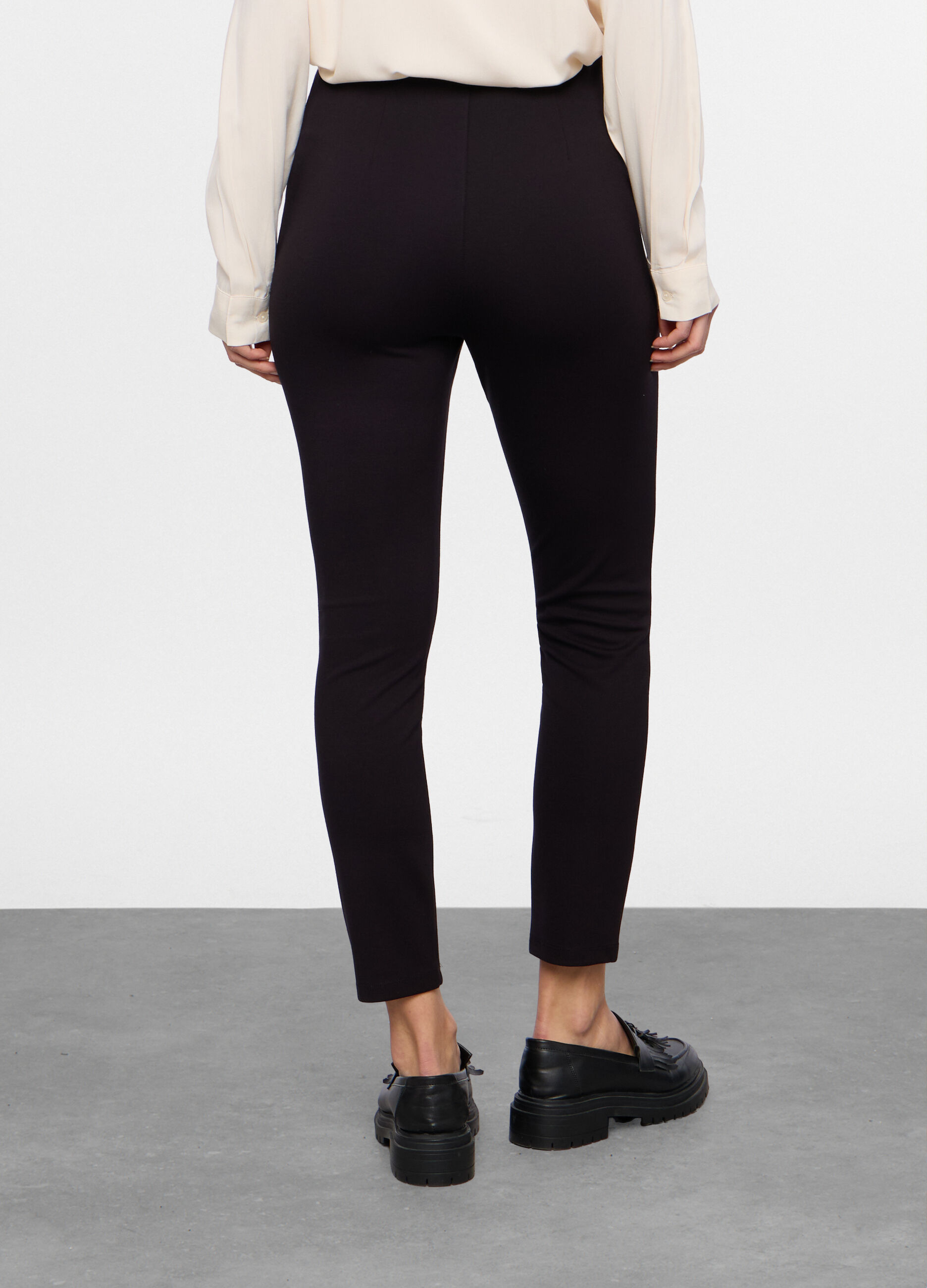 Leggings misto viscosa donna_1