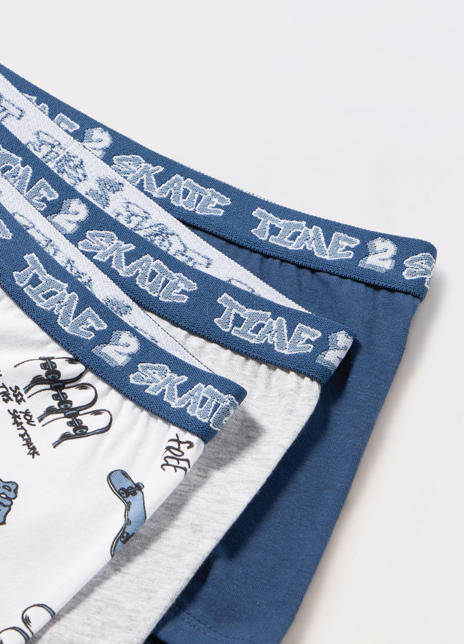 Pack 3 boxer in jersey di cotone stretch ragazzo_1