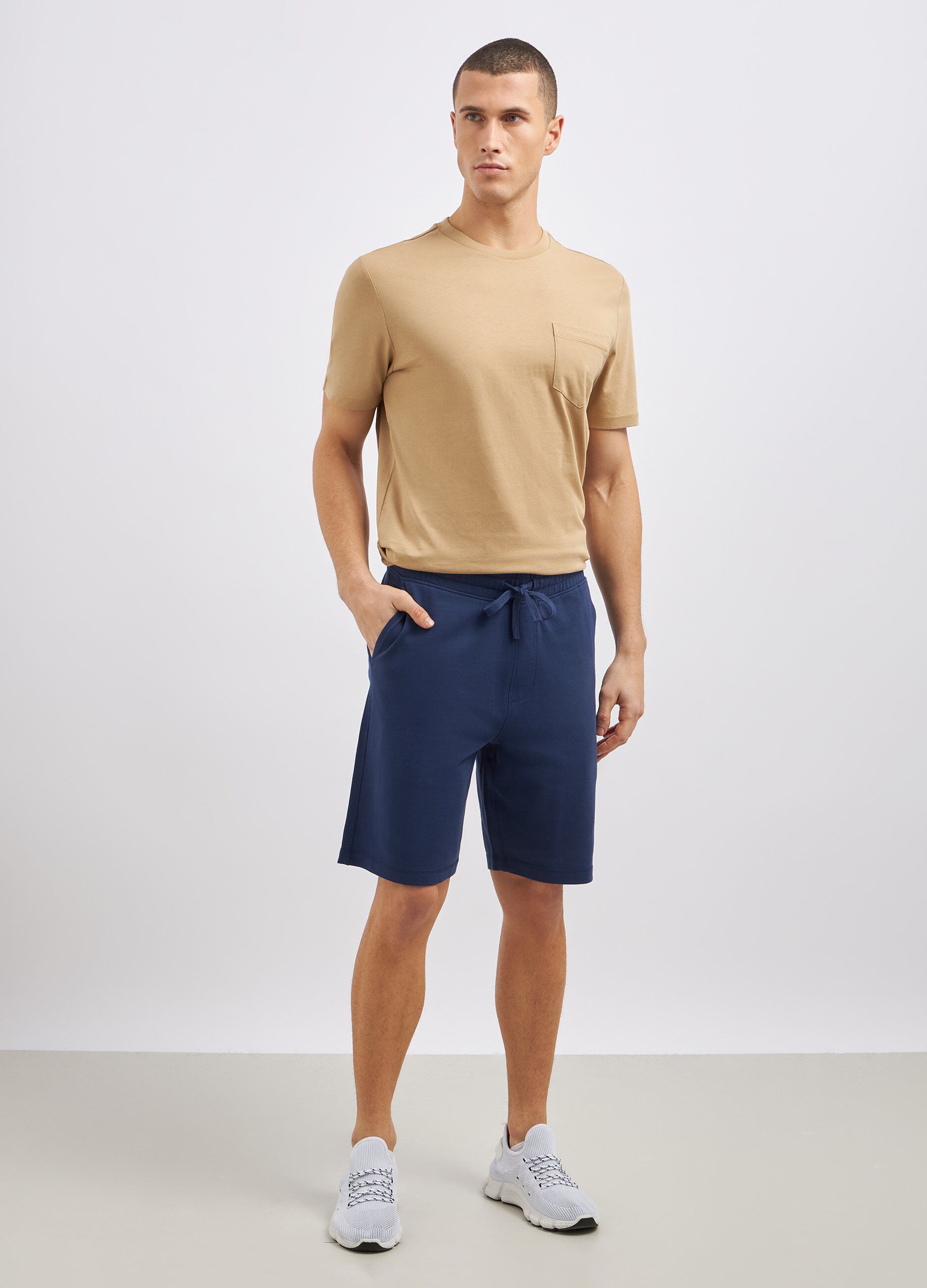 Shorts in puro cotone uomo_0