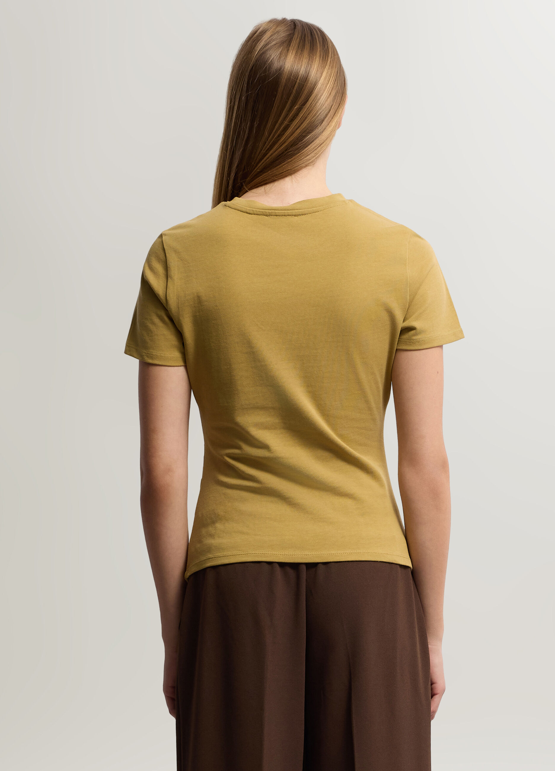 T-shirt girocollo donna_1