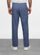Pantaloni chino in lino e cotone uomo_1