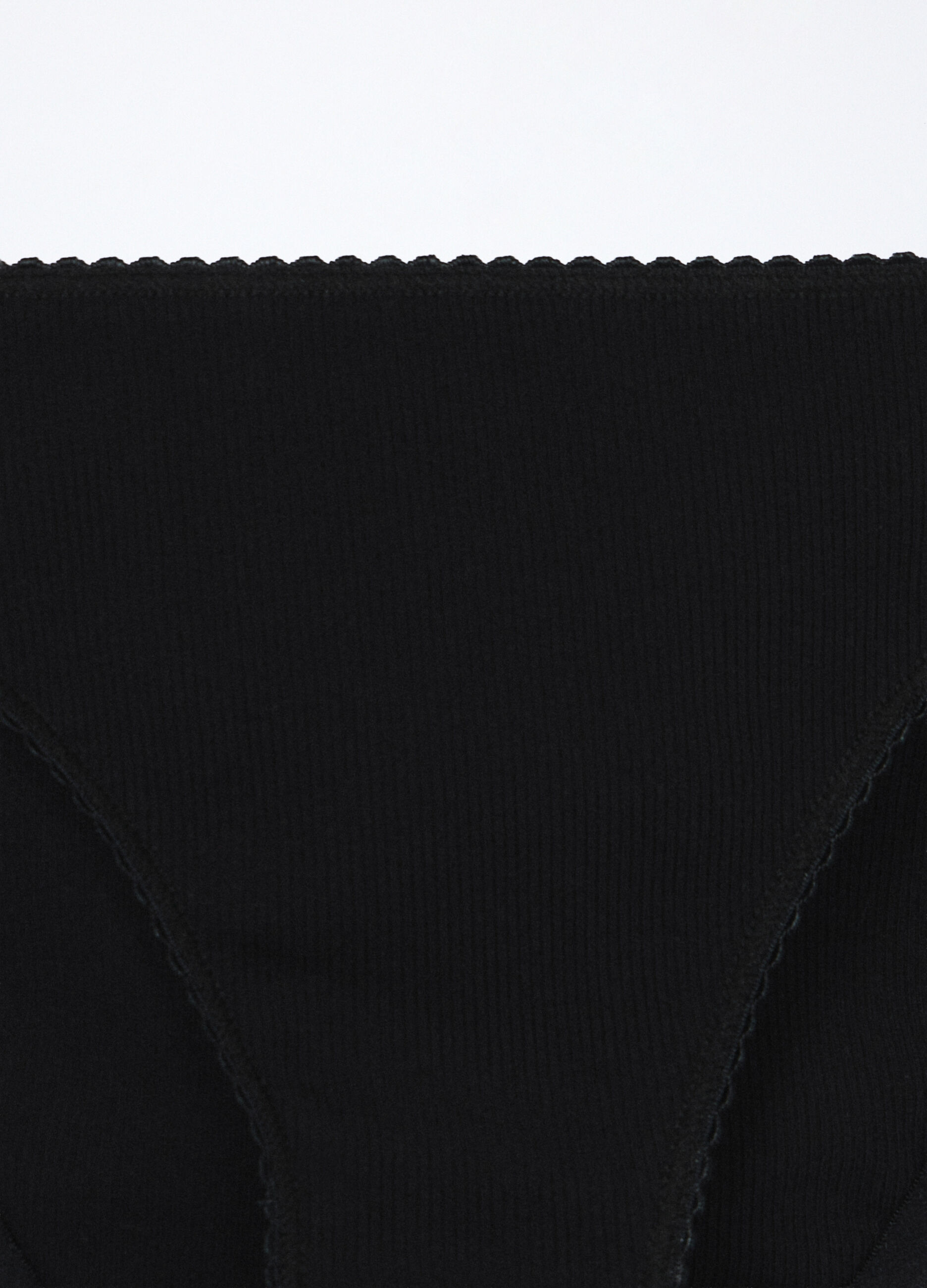 Slip in costina di cotone stretch ragazza_3