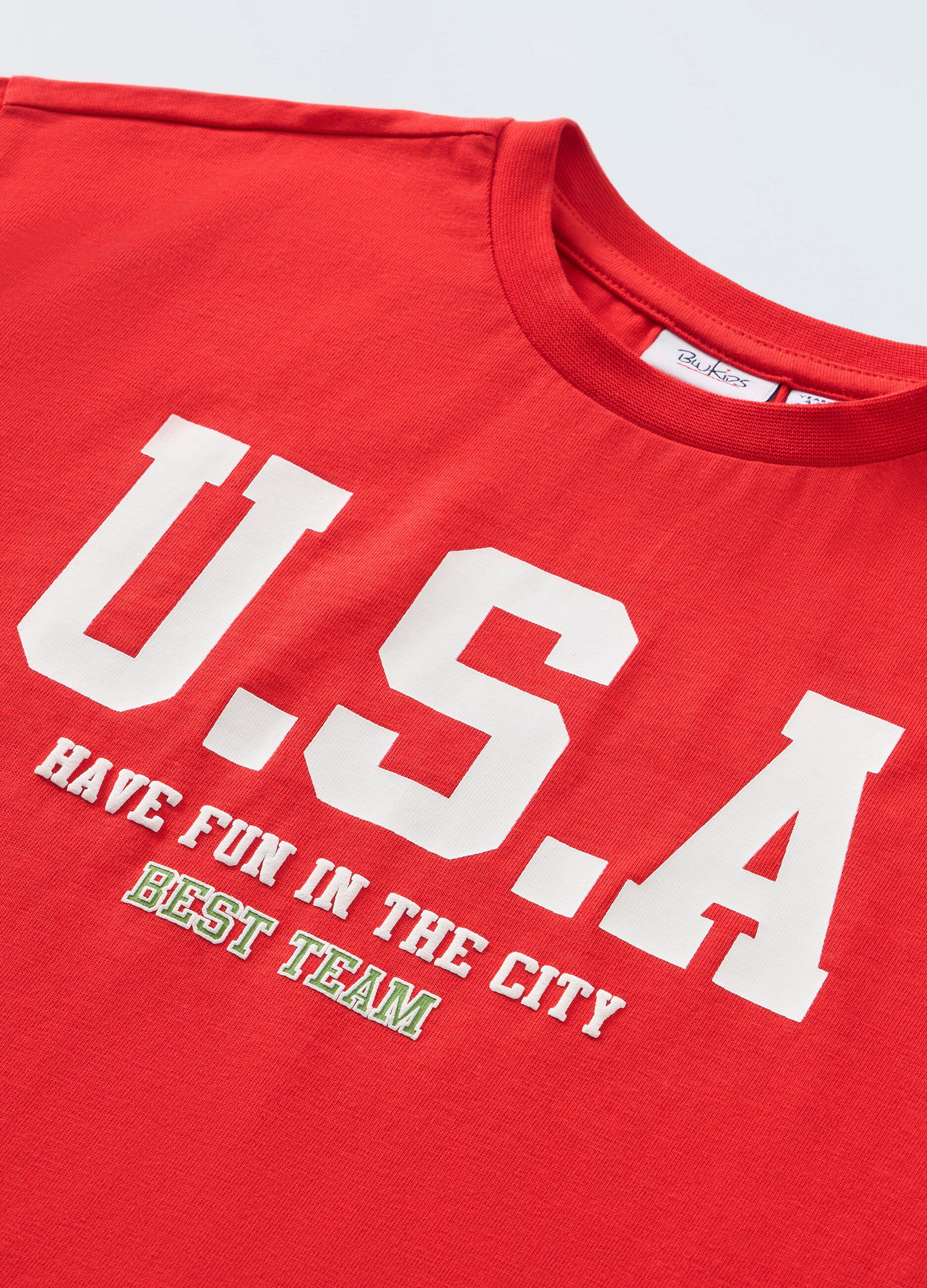 T-shirt in puro cotone bambino