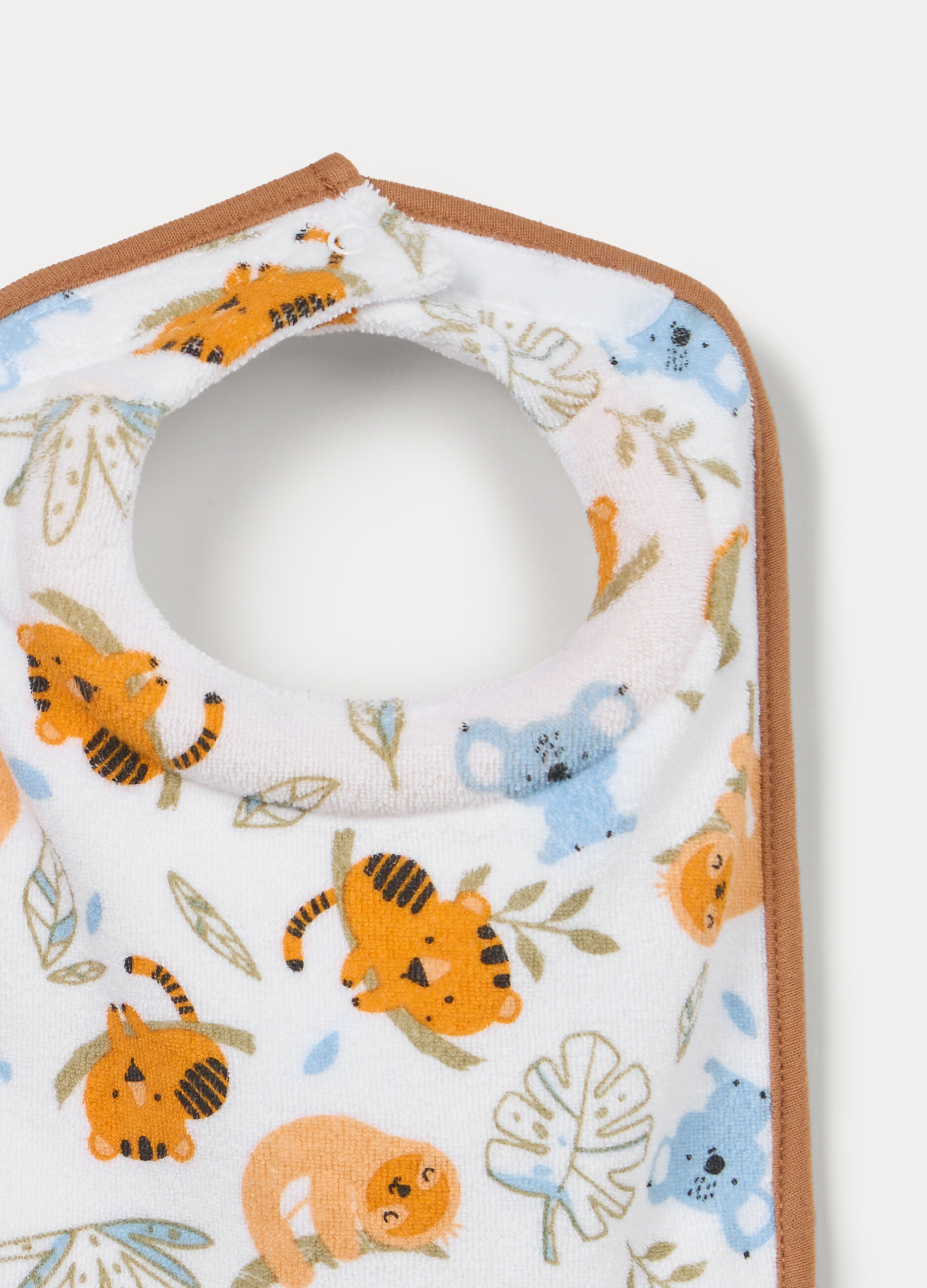 Pack 2 bavaglini in interlock di puro cotone neonato_1