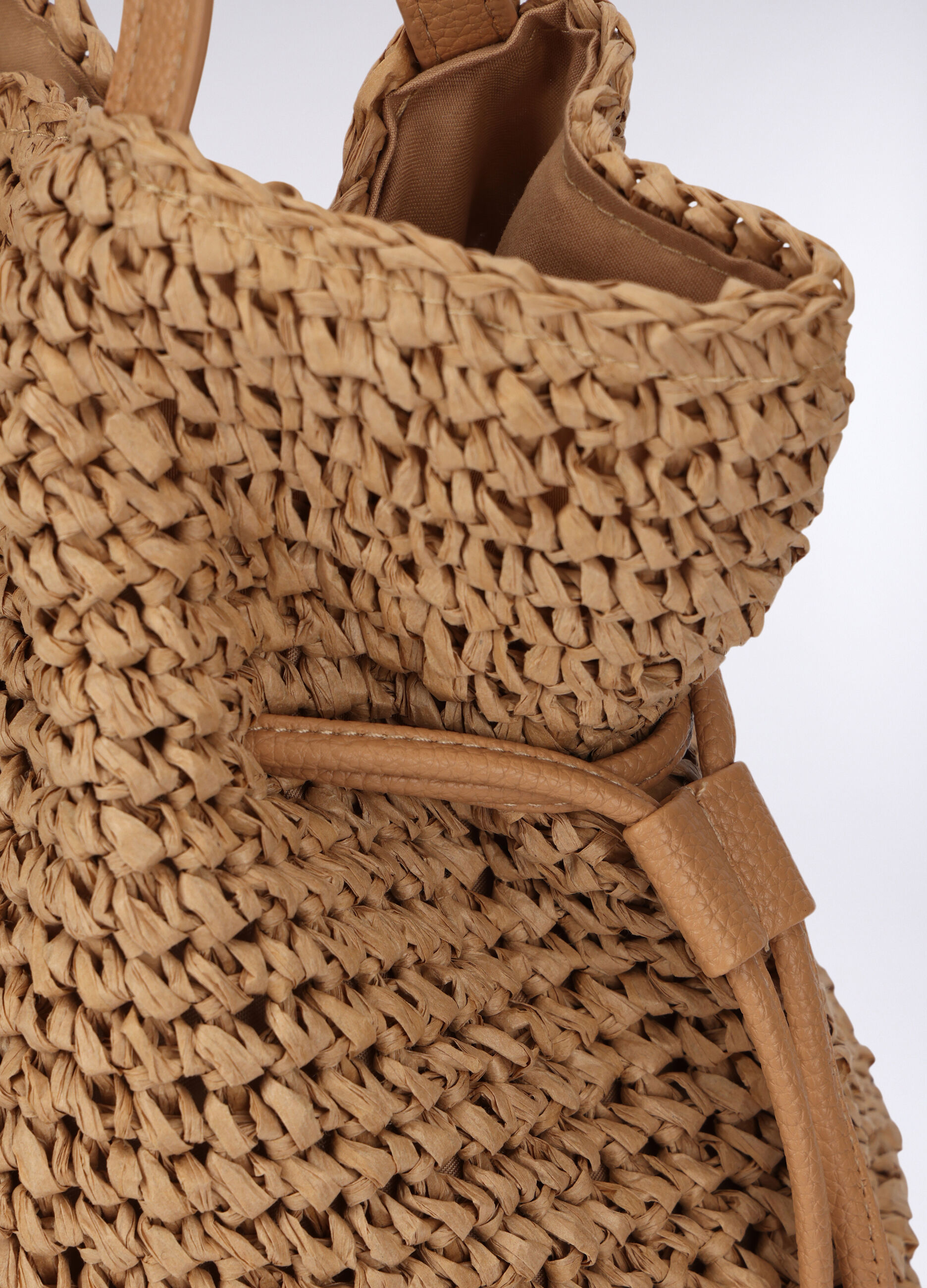 Borsa a spalla in carta tessile donna_2