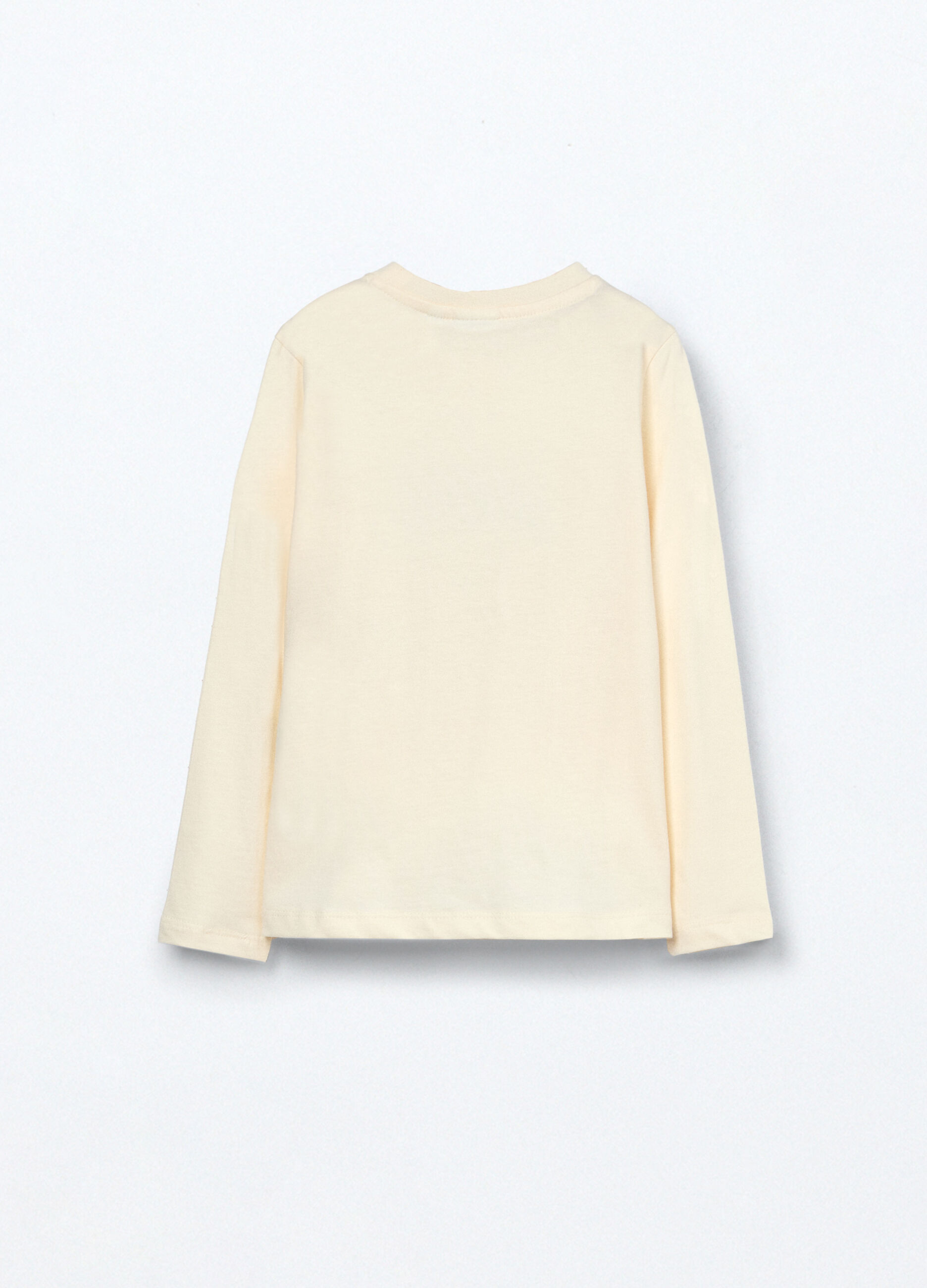 T-shirt in jersey di puro cotone bambina_1