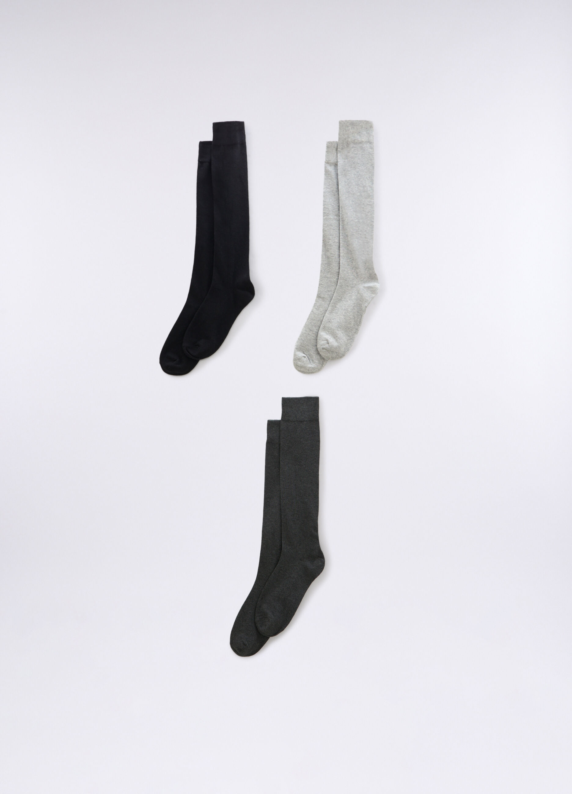 3 pack calze lunghe in cotone stretch uomo_0