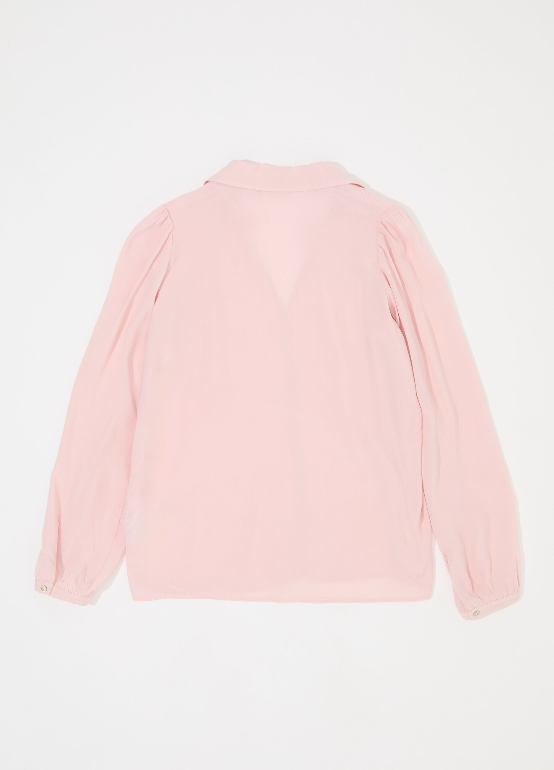 Camicia in viscosa a maniche lunghe donna_5