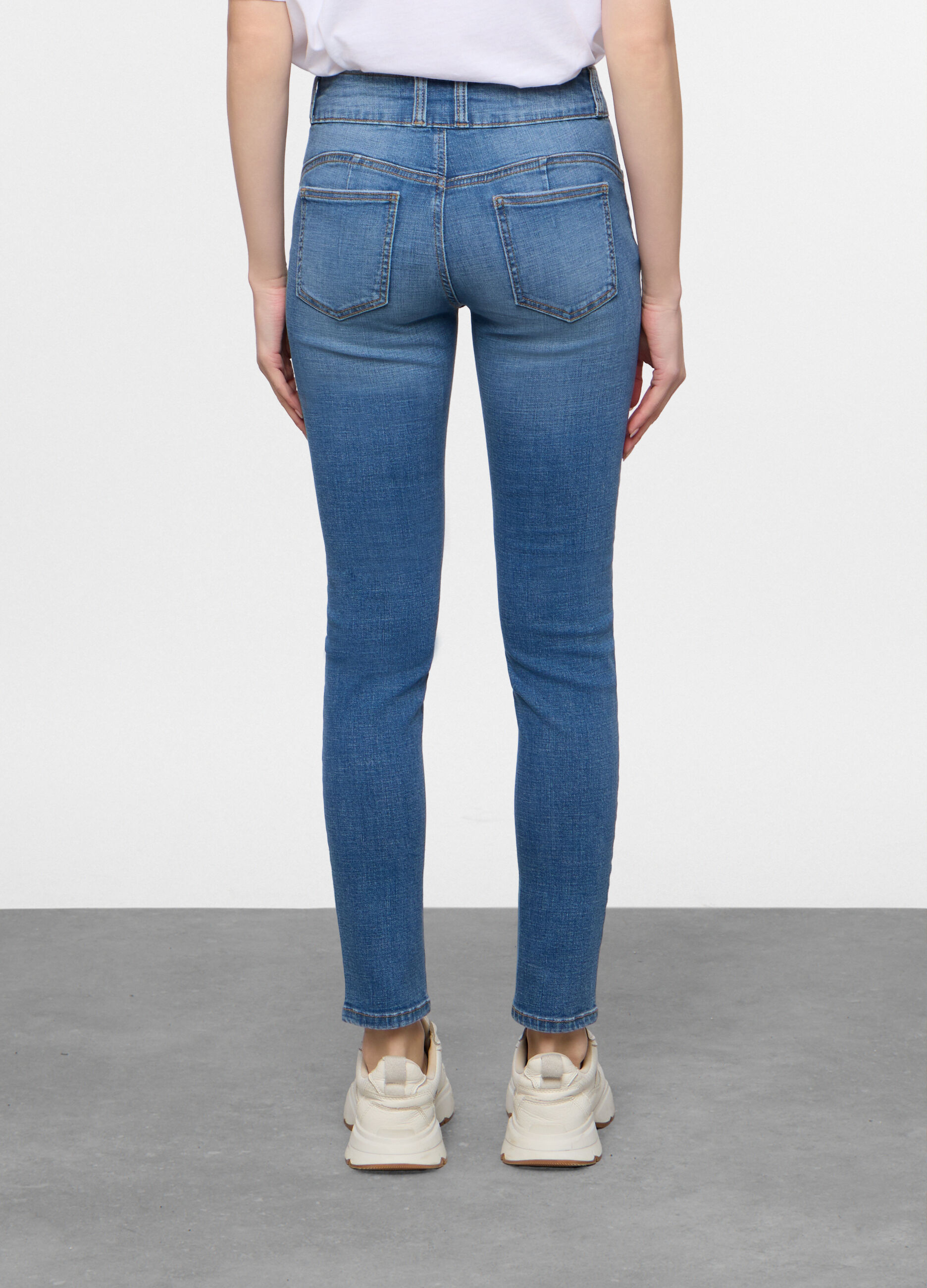 5 Tasche fit Skinny Push Up in denim stretch donna_2