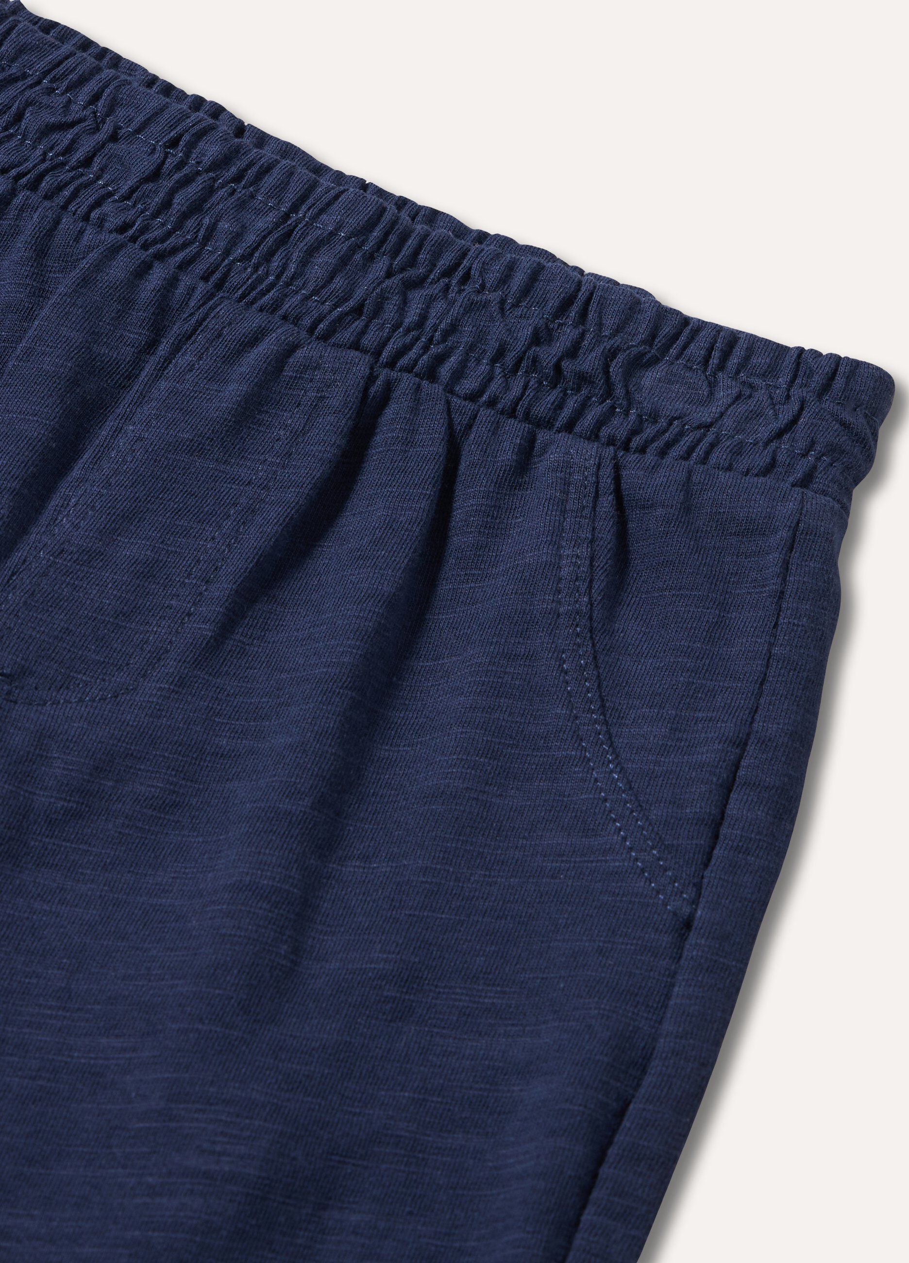 Jogger in cotone neonato_1