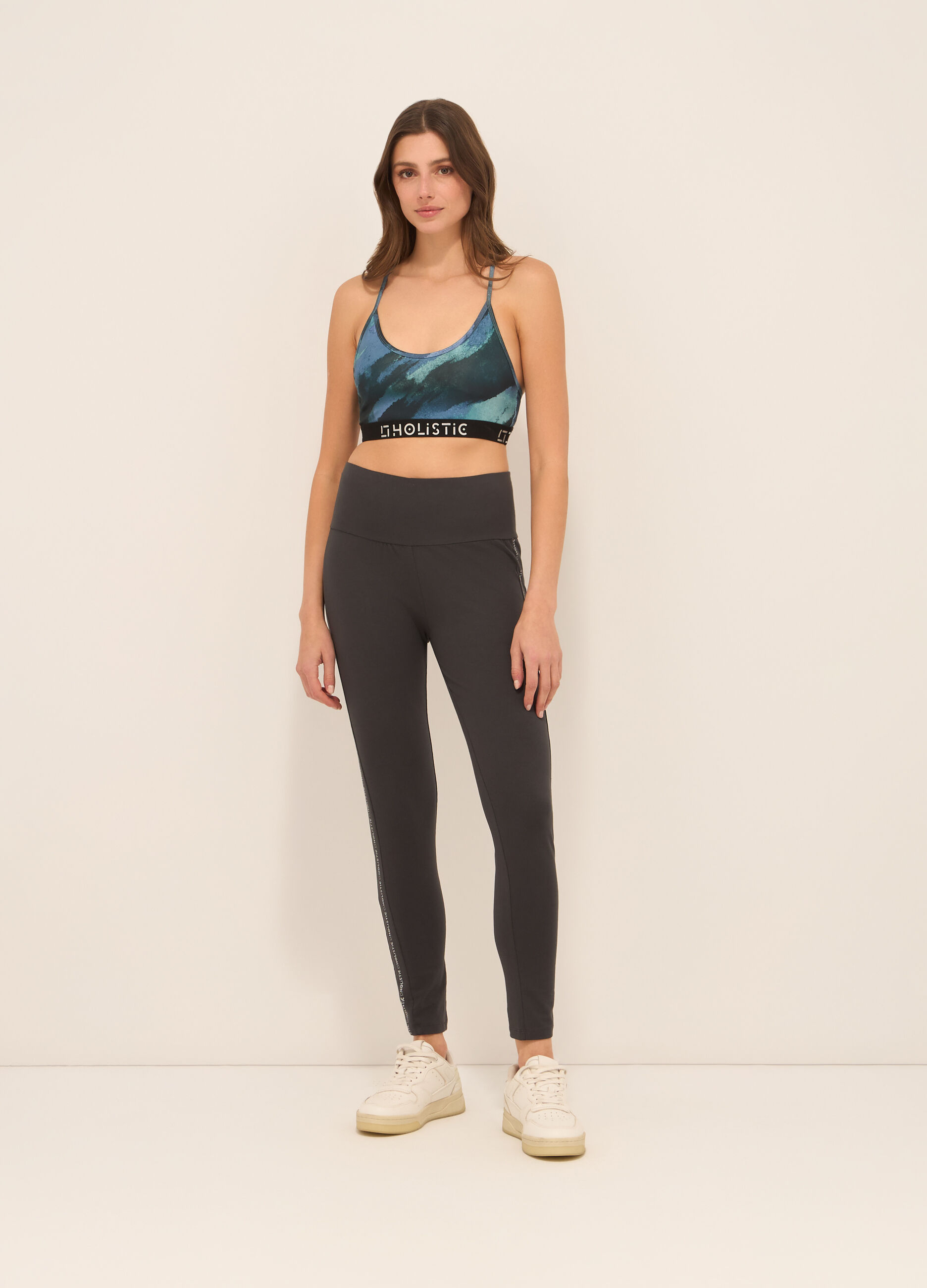 Leggings in cotone stretch donna_0